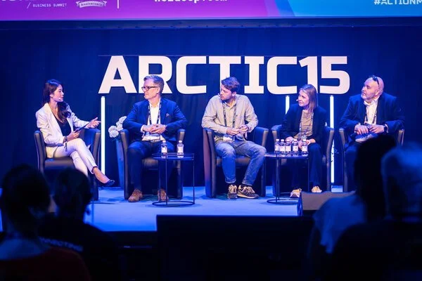 Moderating a Research-to-Business panel at ARCTIC15