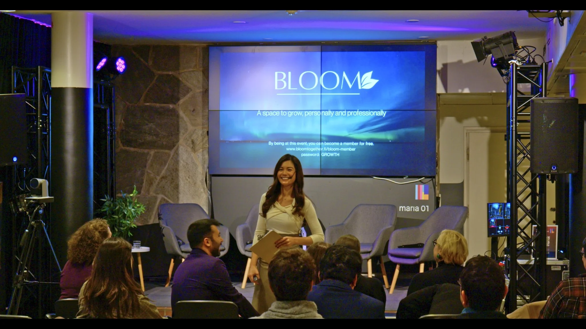 Finnish Leadership Team x Bloom at SLUSH Side Event