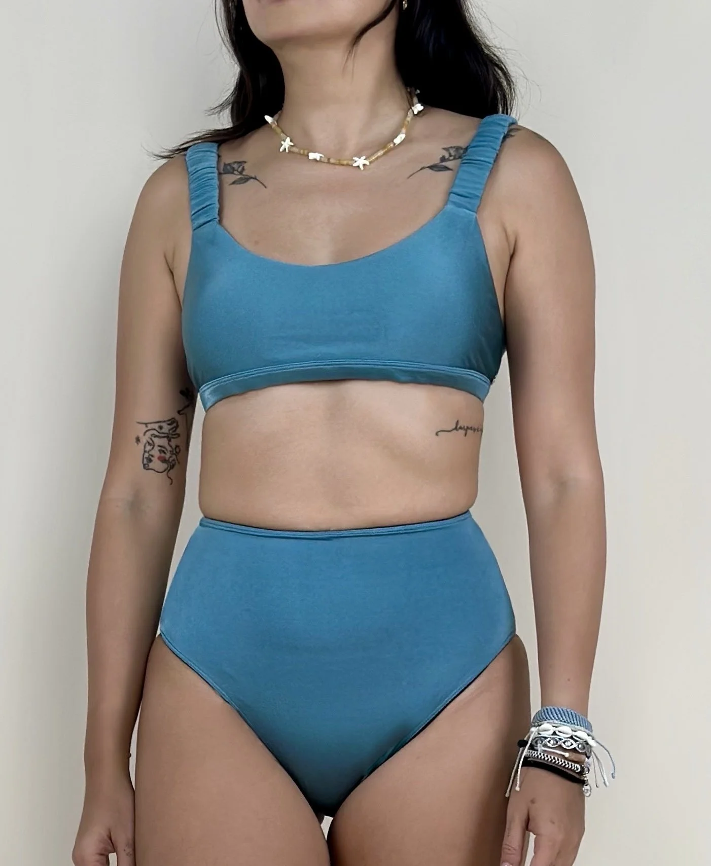 Scrunchie Top - Frost