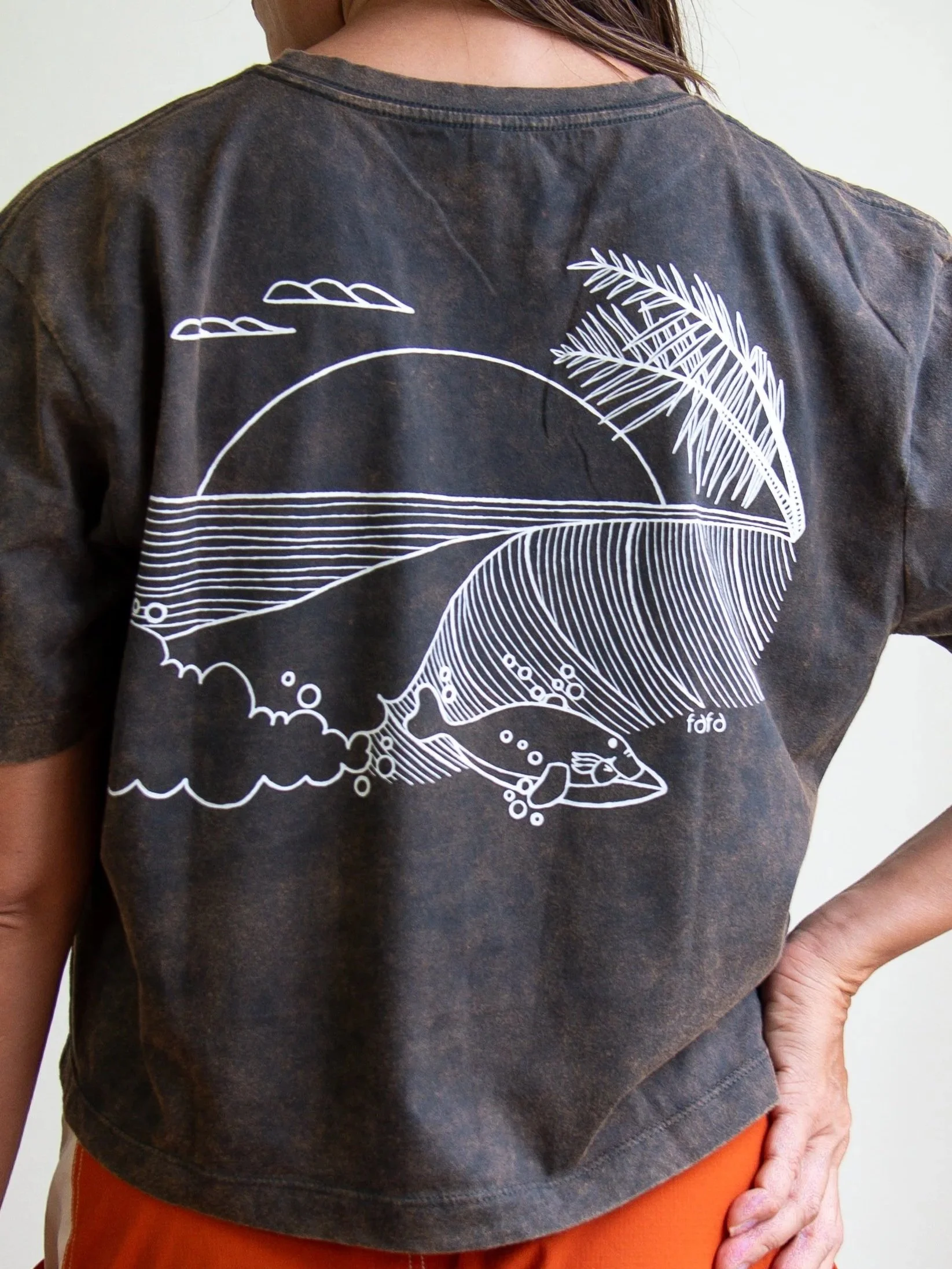 LOST FISH STUDIO cropped tee Dugong Dream 2.jpg