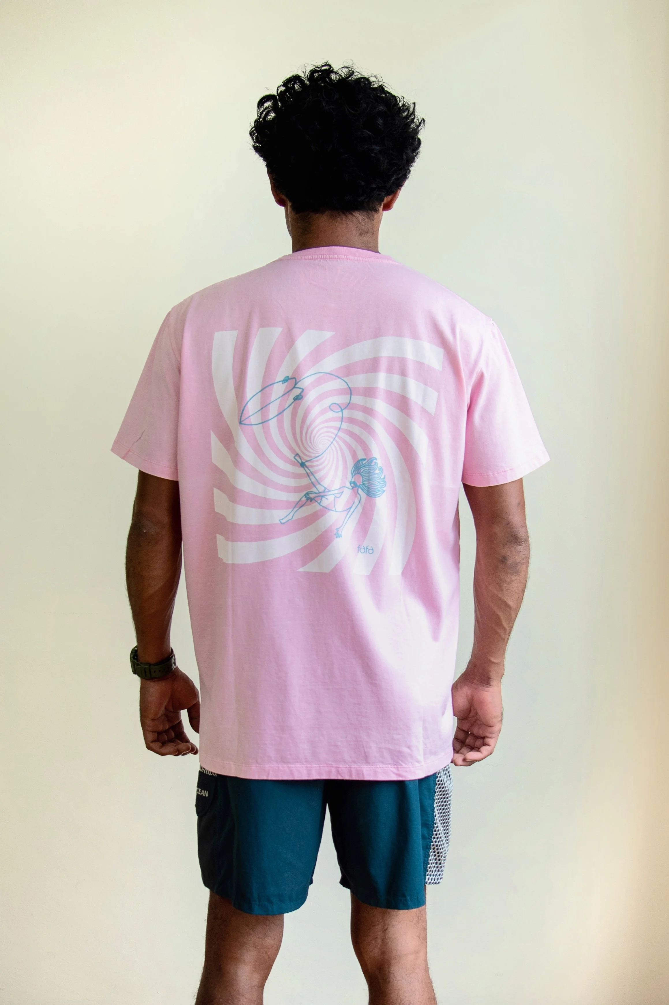 Oversized Top — Spiral Wave