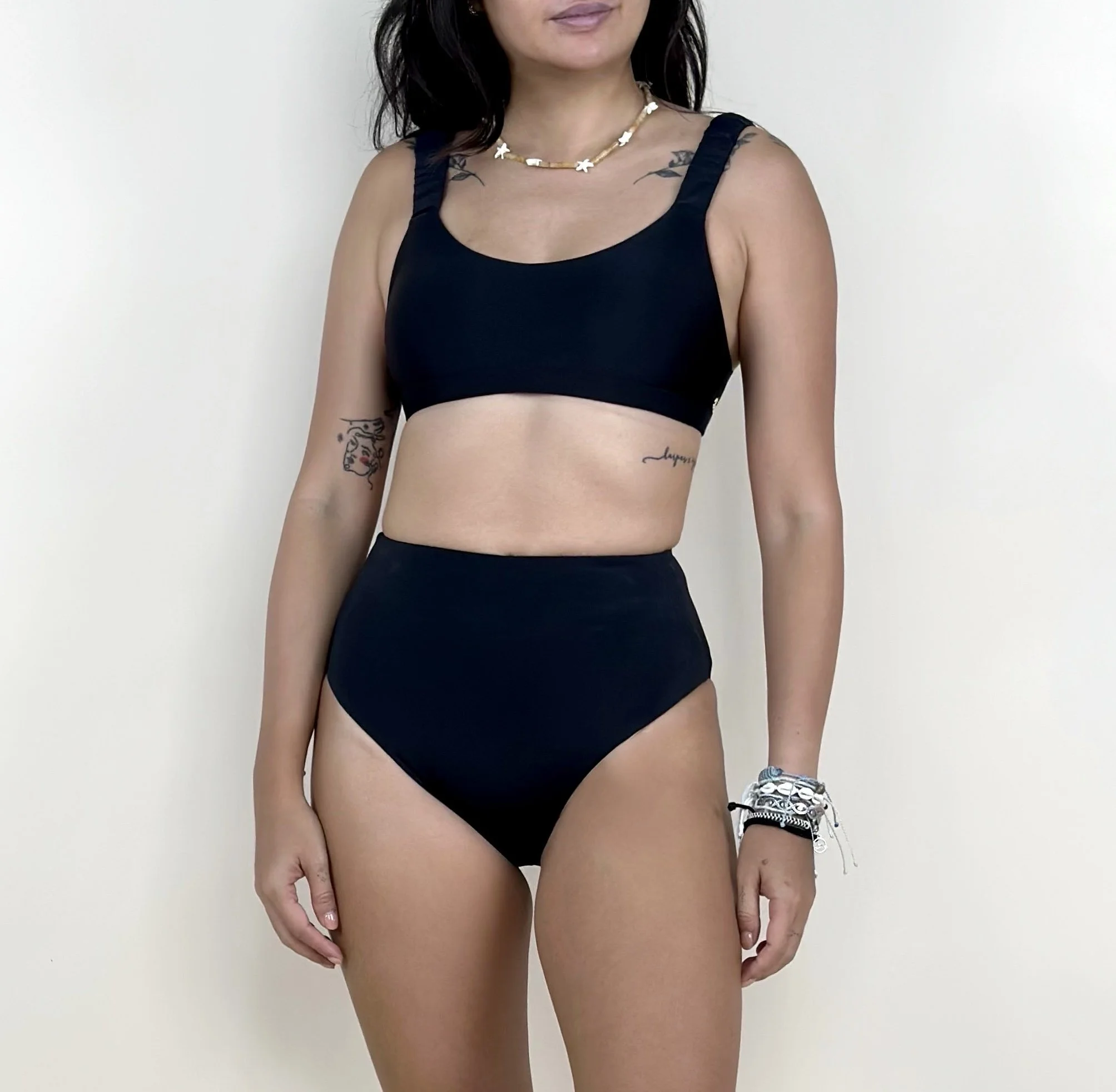 Scrunchie Top - Black
