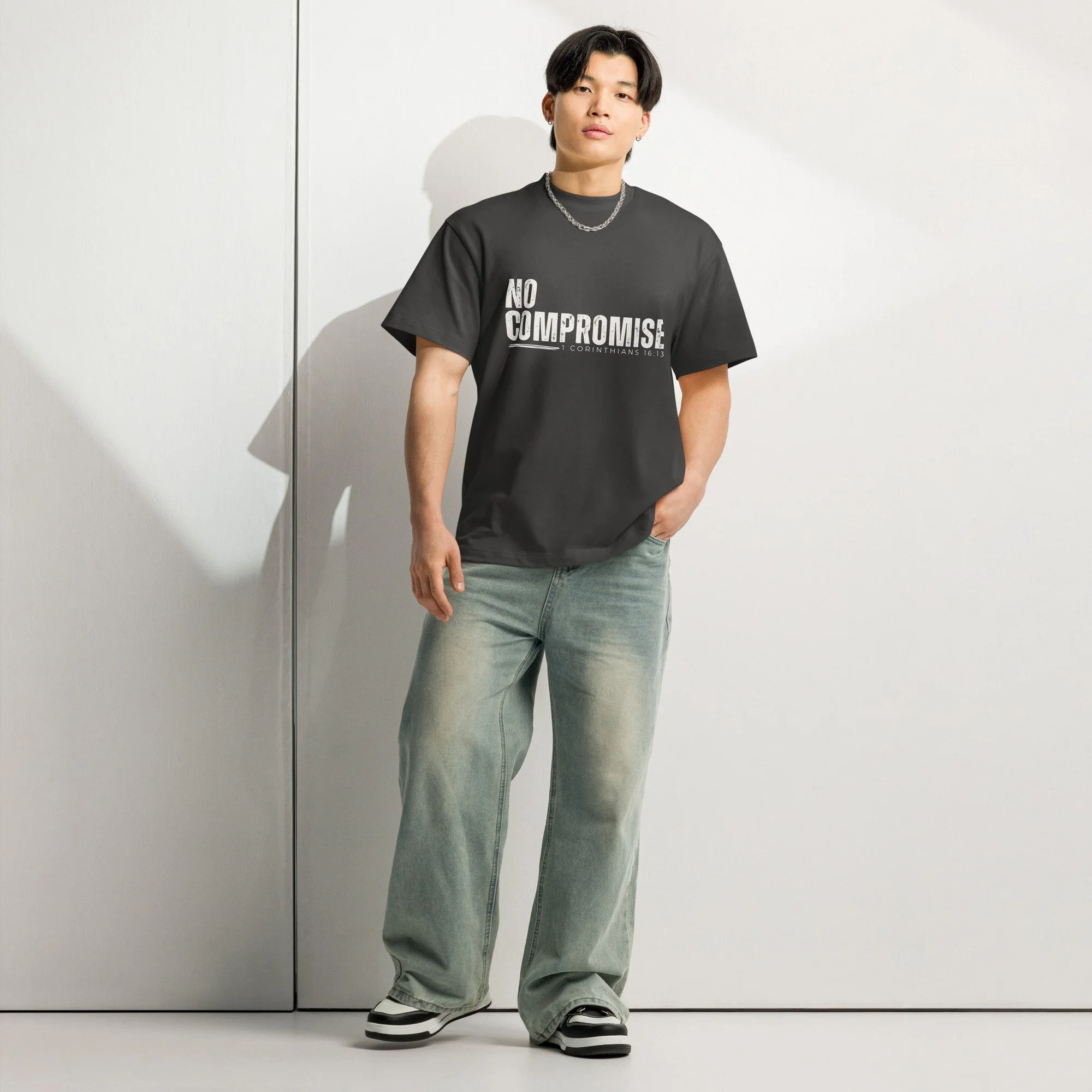 NO COMPROMISE Men’s box tee