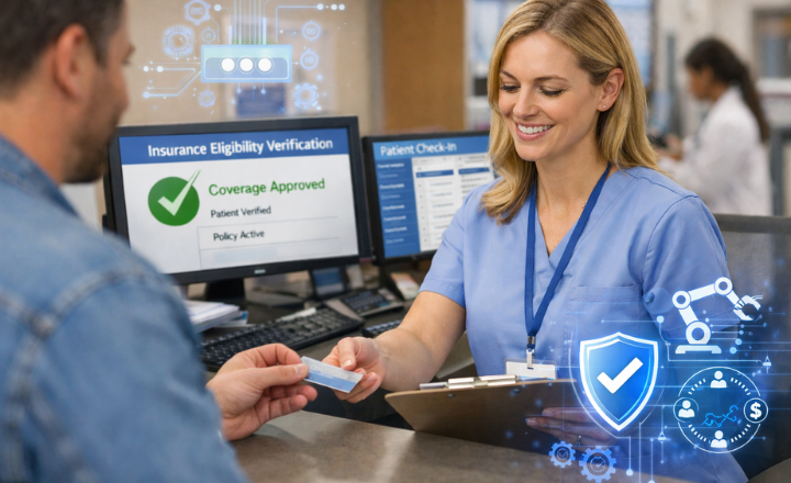 Automated Insurance Eligibility Verification for Clinics Handling Same-Day Appointments