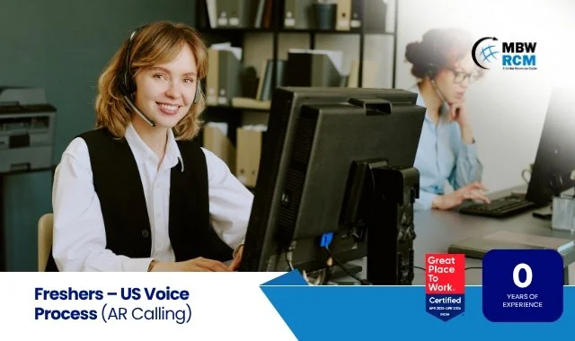 Freshers – US Voice Process (AR Calling)
