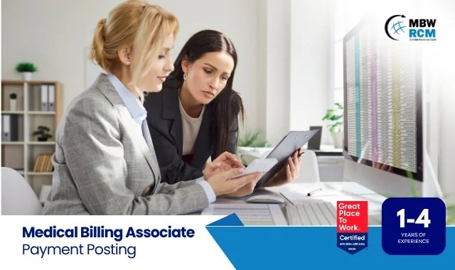 Medical Billing Associate - Payment Posting