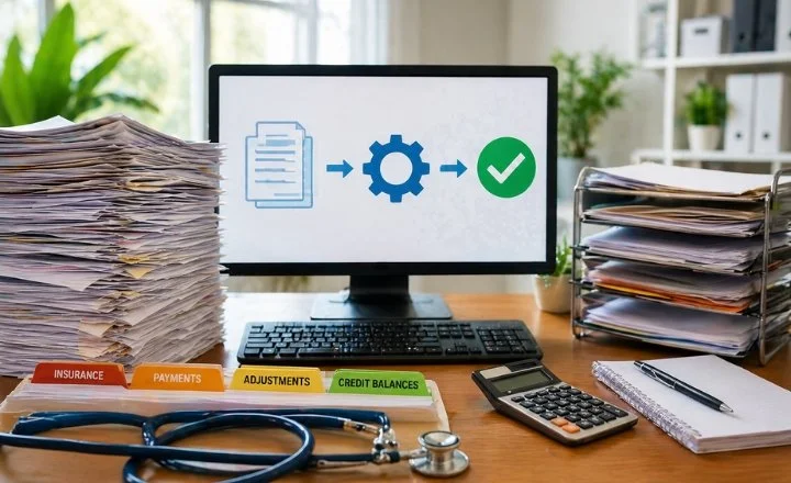 Credit Balance Process in Medical Billing Explained: How to Fix Backlogs at Scale