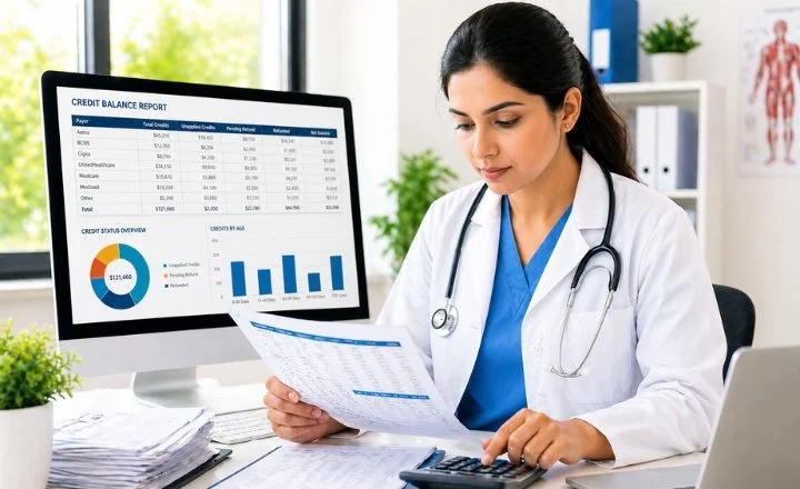 8 Step Guide to Credit Balance Medical Billing Service in RCM
