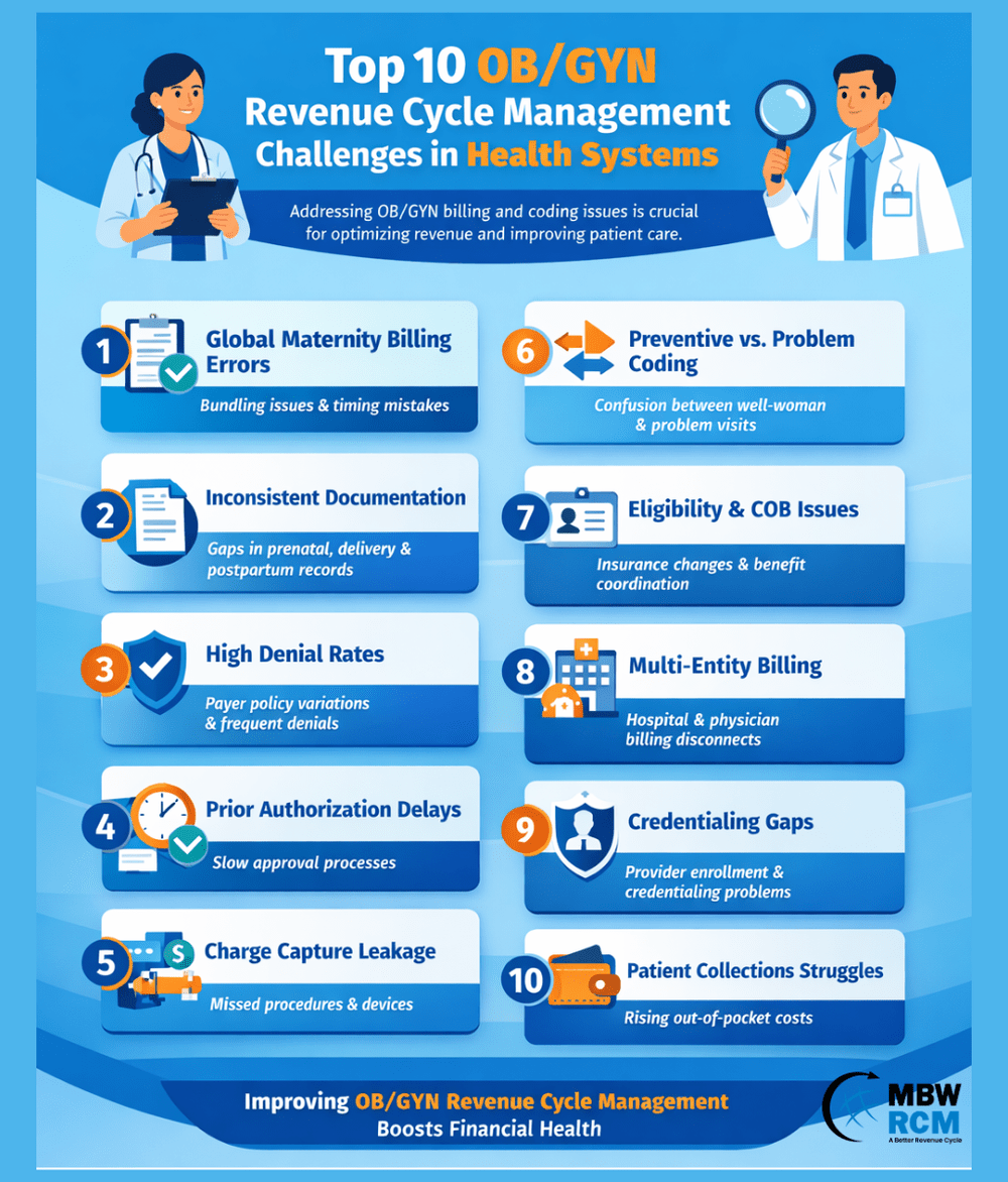 Top OB/GYN Revenue Cycle Management Challenges