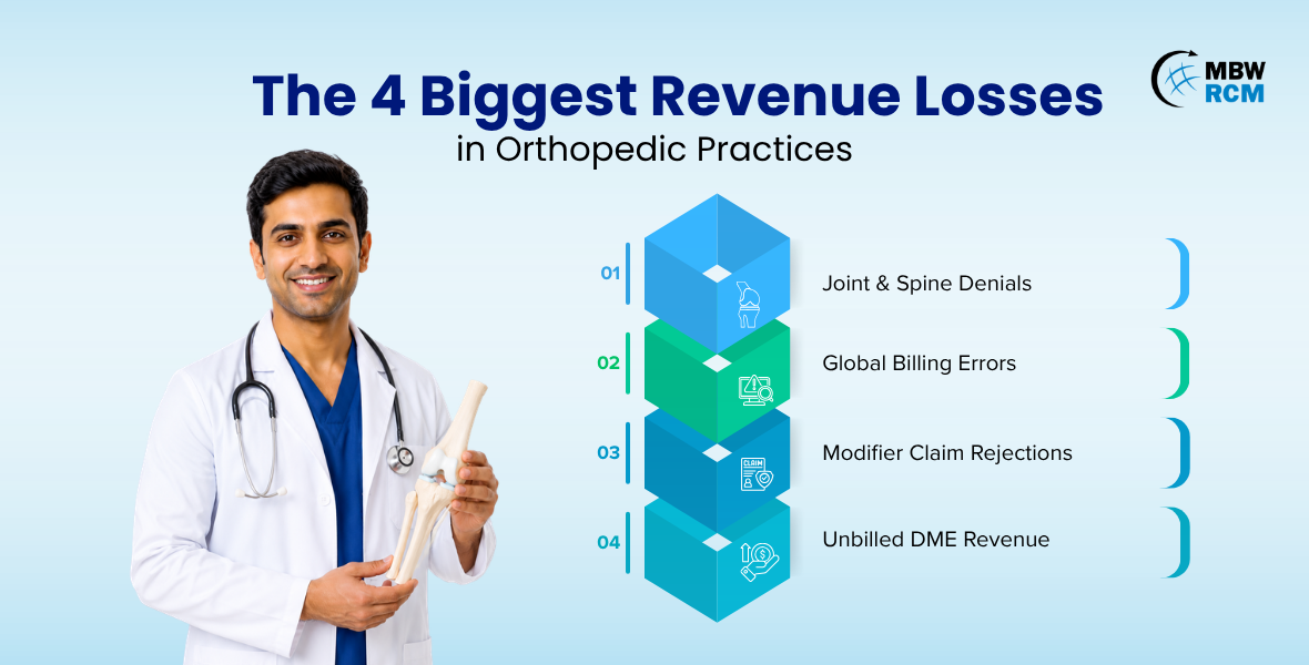 Revenue Losses in Orthopedic Revenue Cycle Management