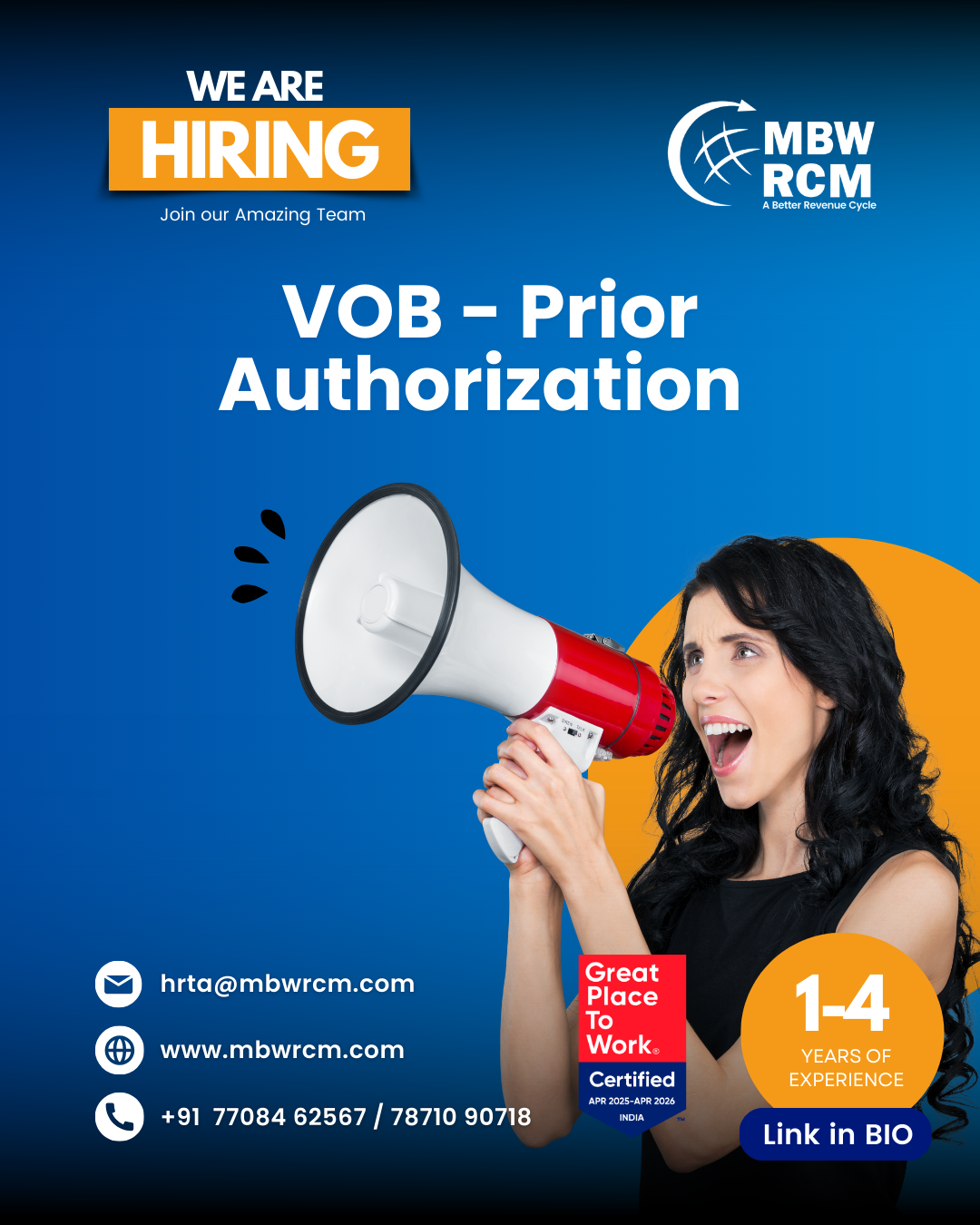 VOB Jobs in Chennai