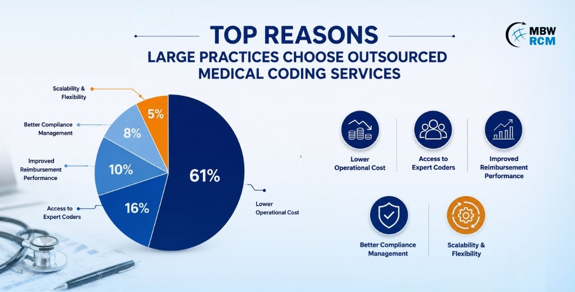 Top Reasons Large Practices Choose Outsourced Medical Coding Services