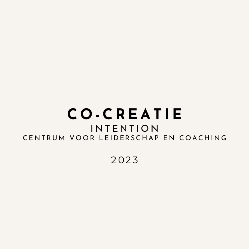 Afbeelding van gevolgde opleiding door Nathalie van Zandvoort tot leiderschapscoach in 2023. Trainer Johan van Bavel, Mark Vos en Maaike Rijk bij Intention - centrum voor leiderschap en coaching in Breda.