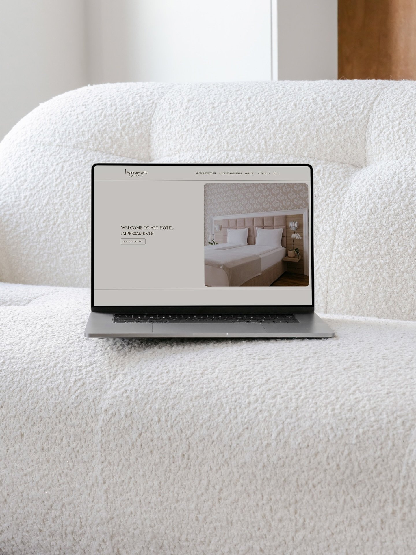 (ENG)
New website for @impresamente_art_hotel ✨

Today I&rsquo;m excited to present the new website for Art Hotel Impresamente &mdash; completely redesigned and transformed.

Our goal was to bring the comfort, clean aesthetic, and beautiful interior 