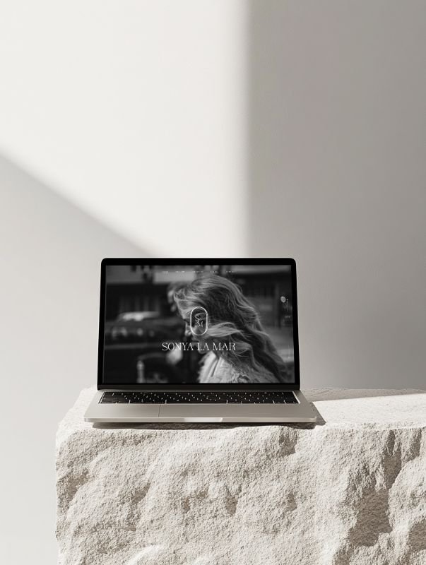 Sonya La Mar Photography BRANDING AND WEBSITE DESIGN BY GINGER STUDIO