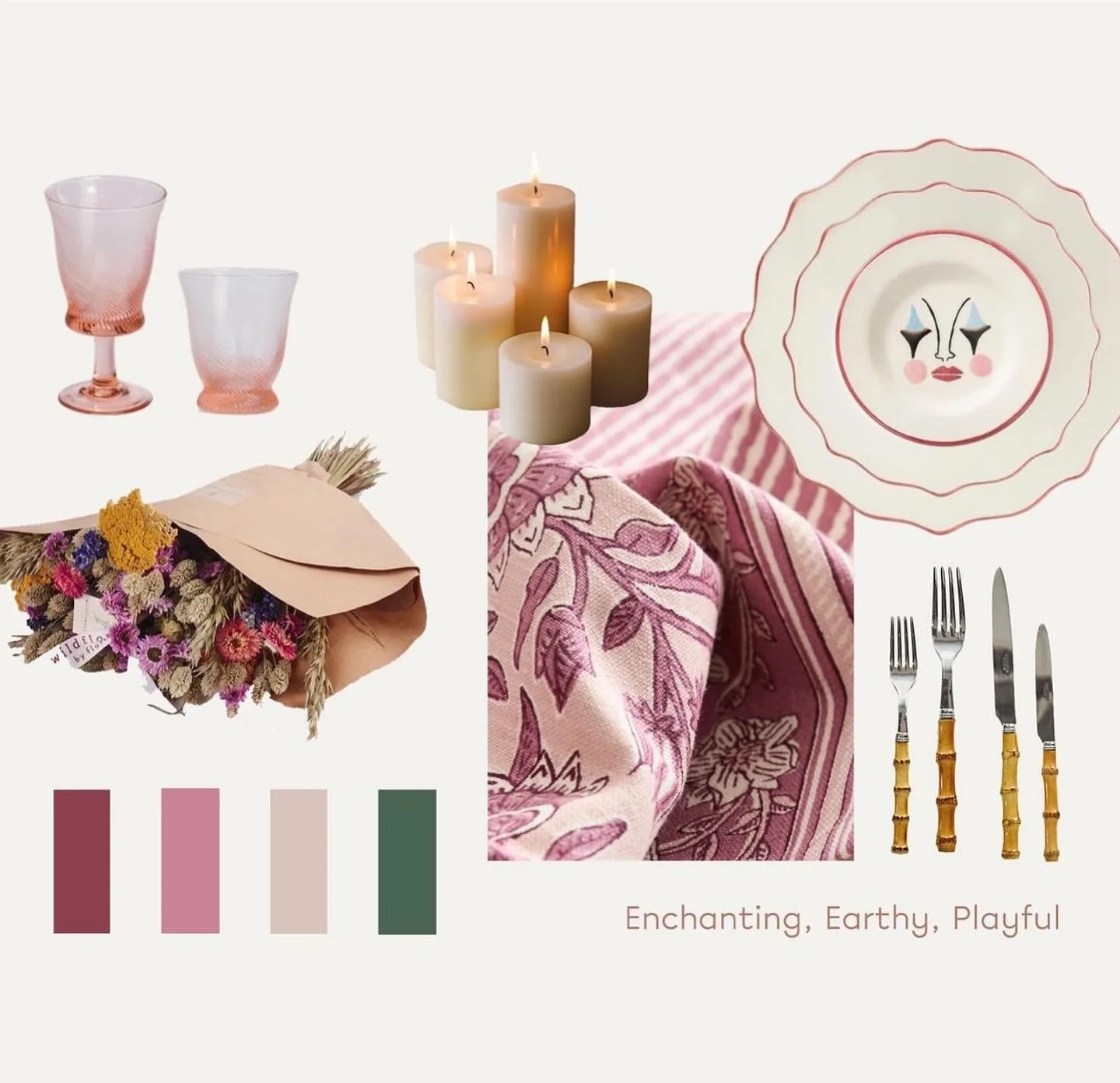 🔮🍂October has arrived and our Seasons Art de la Table series, continues. This month we embrace a mood both playful and mysterious, inspired by masquerade parties, enchanted botanicals, and the quiet theatricality of autumn evenings. Welcome to The 