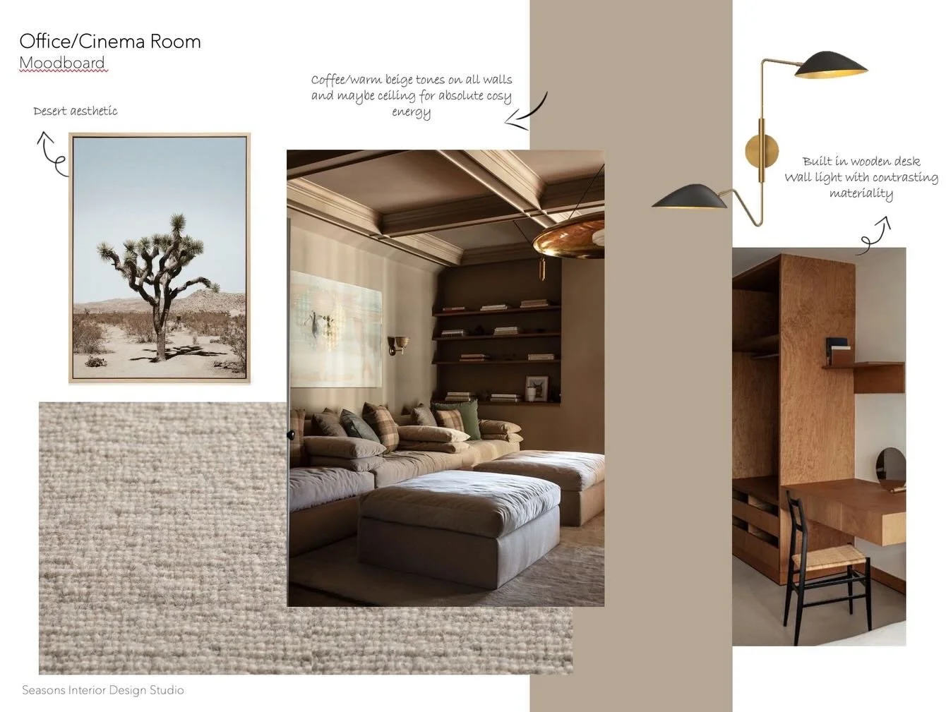 ✨ Take a look at some of our previous mood boards to inspire the client! ✨ The initial design concept is a lot of fun and crucial to get everyone on board and excited for the work ahead! Which one is your favourite?
.
.
.
#Seasonsdesignstudio #london