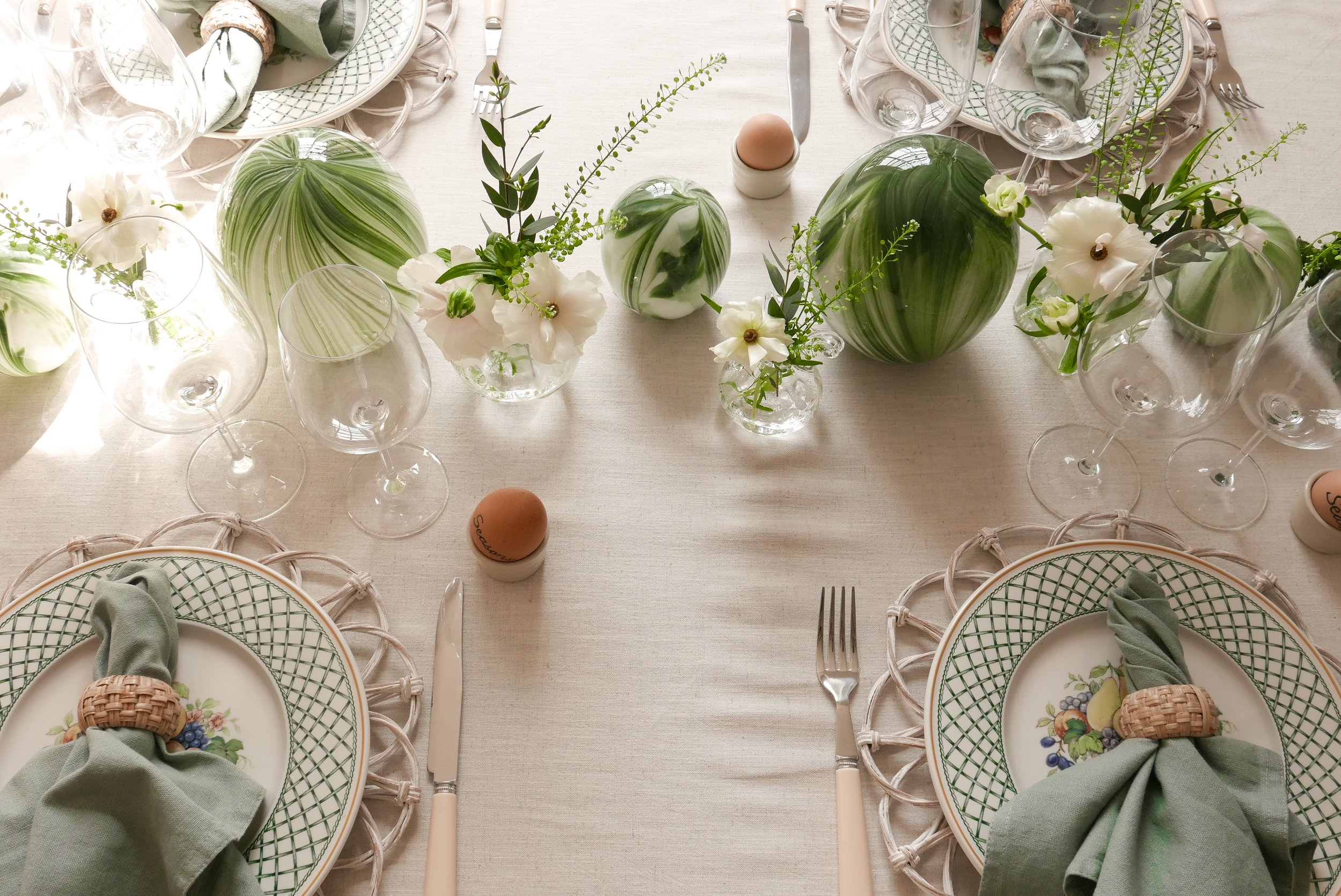 Botanical Lunch, Eater In The Greenhouse Tablescape