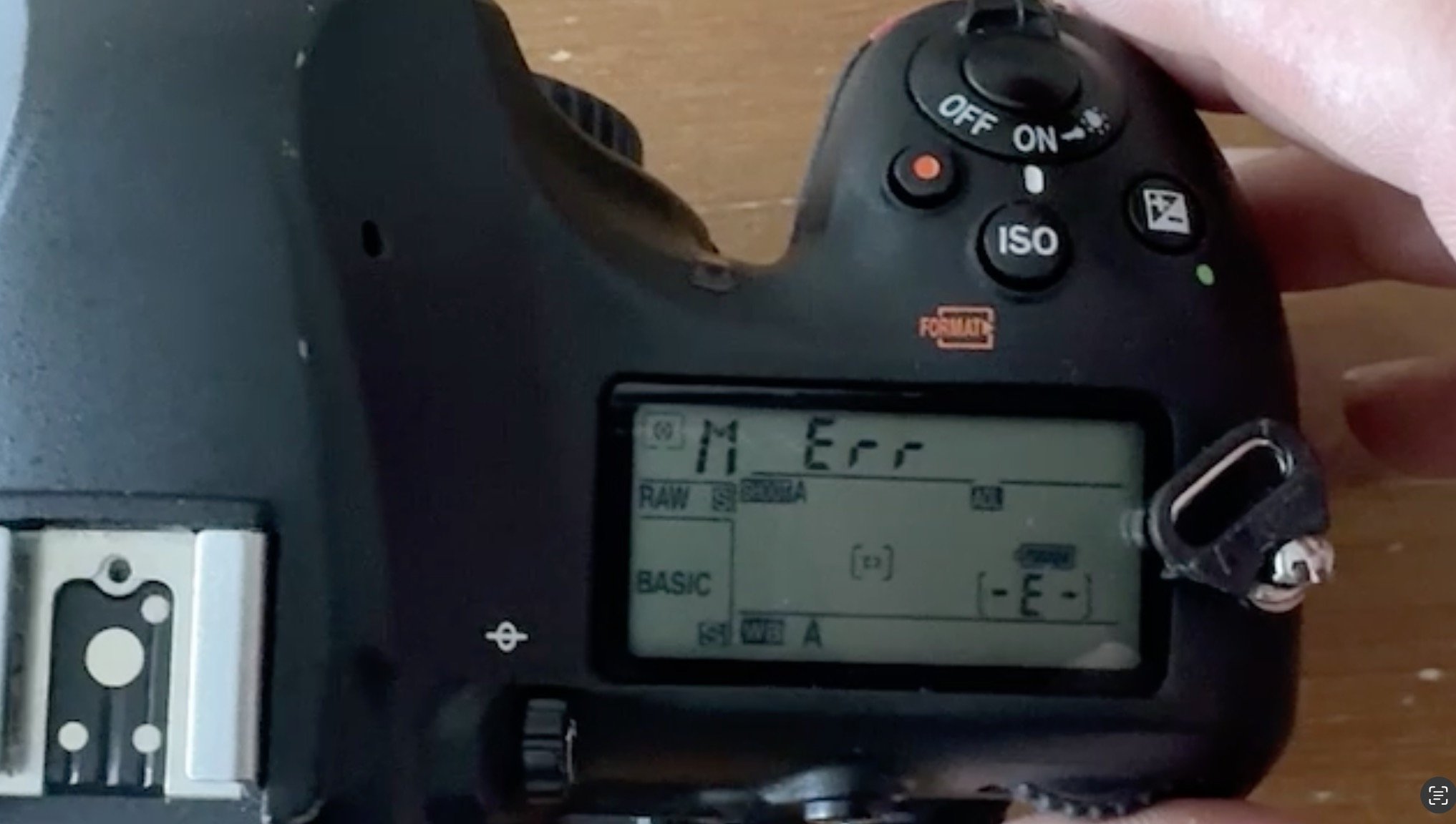 New, old gear failure