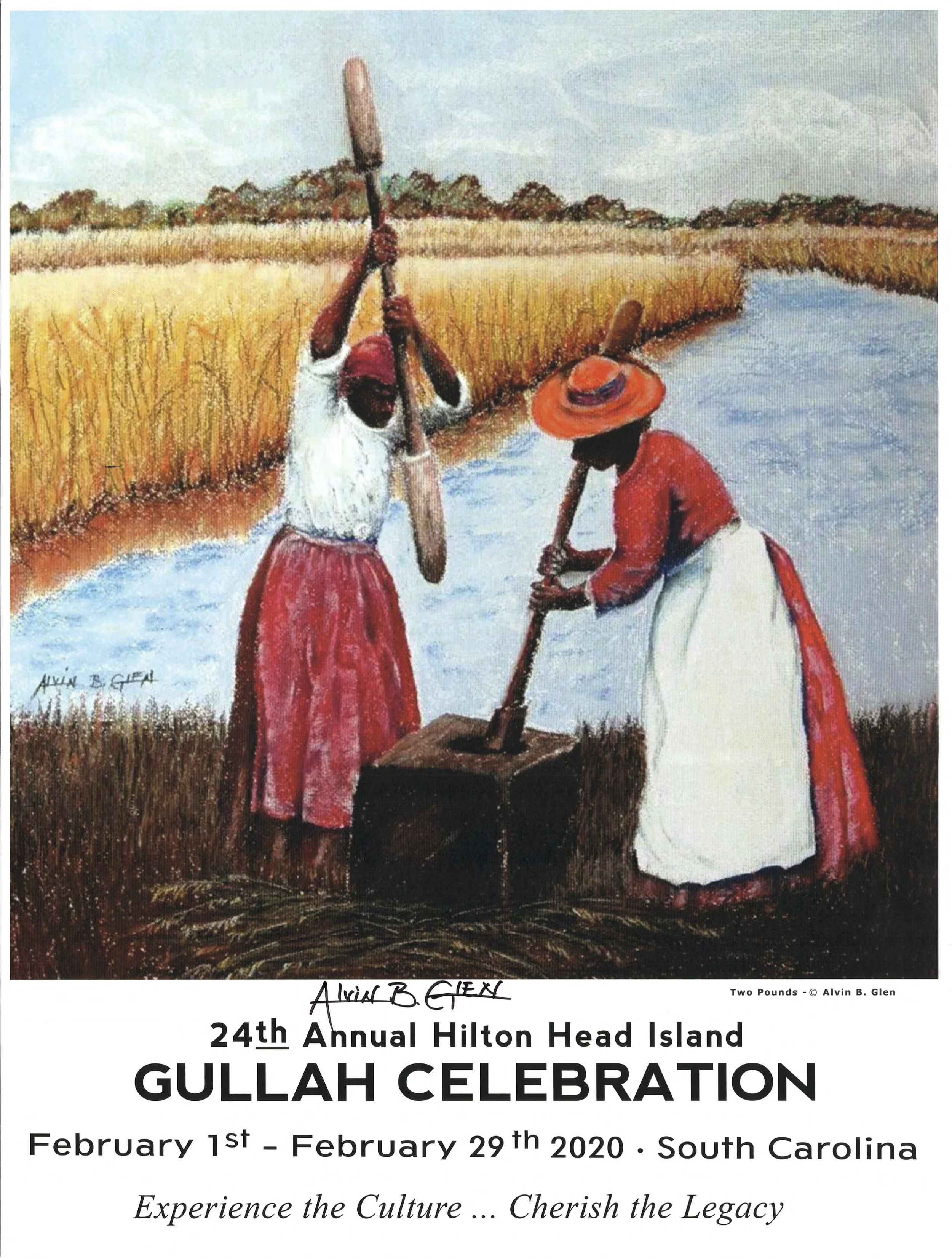 24th Annual Gullah Celebration Poster