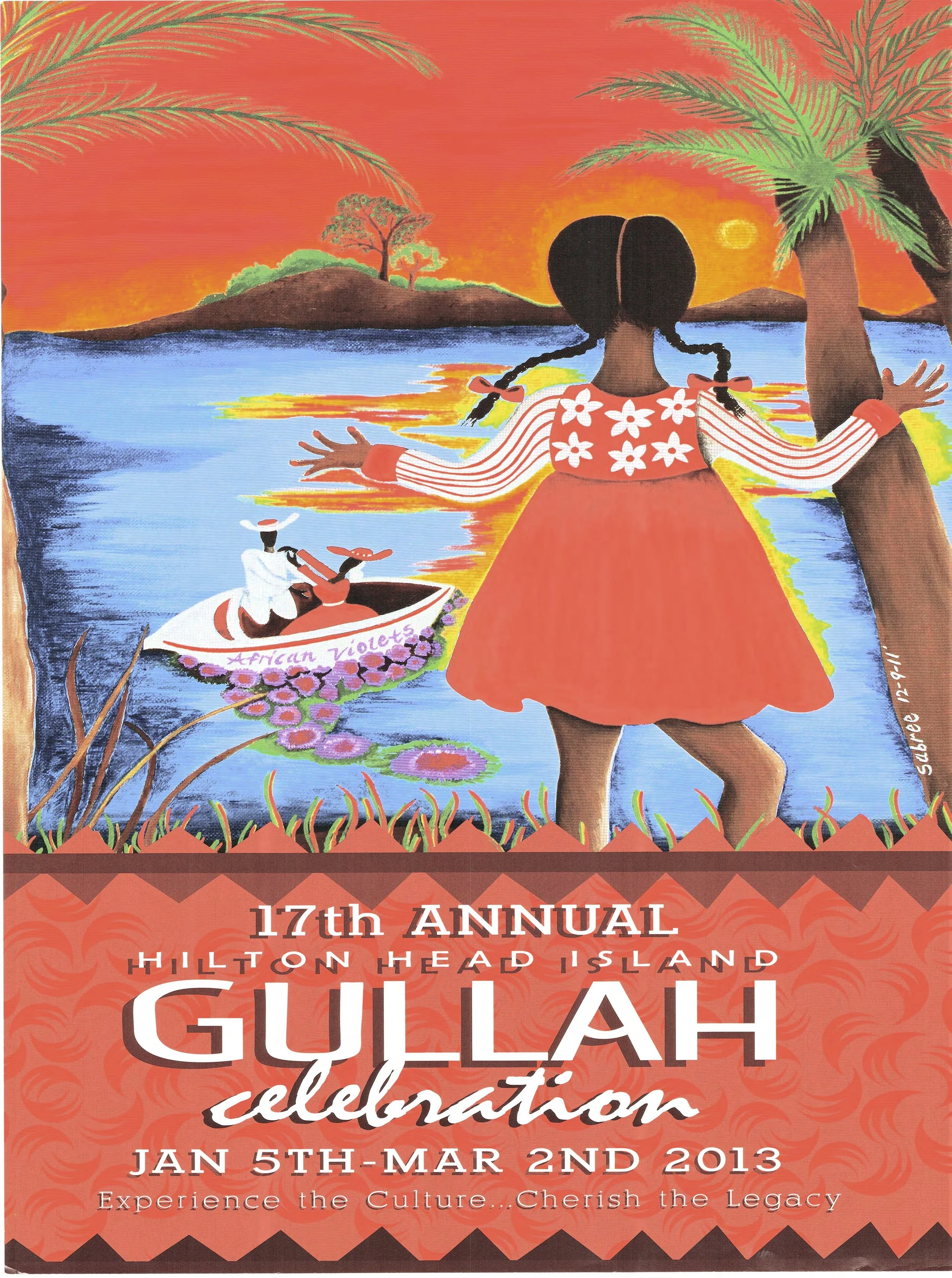 17th Annual Gullah Celebration Poster