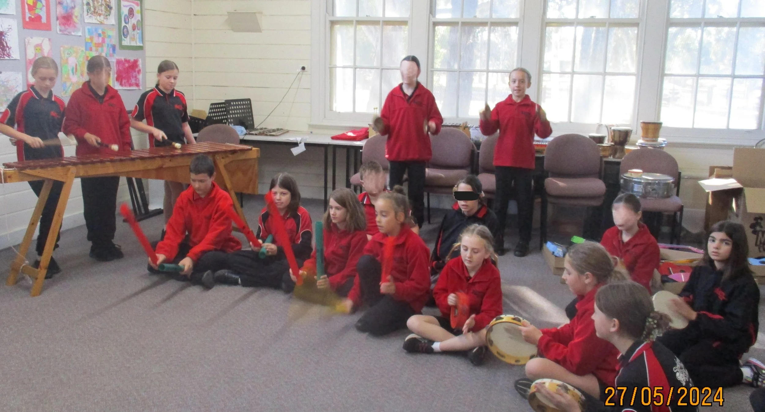 Music -One, two, three, four!