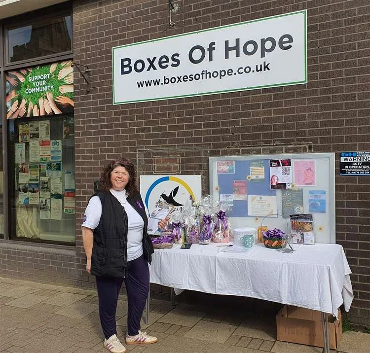 Boxes of Hope secured hundreds of signatures for Holly’s Law petition.