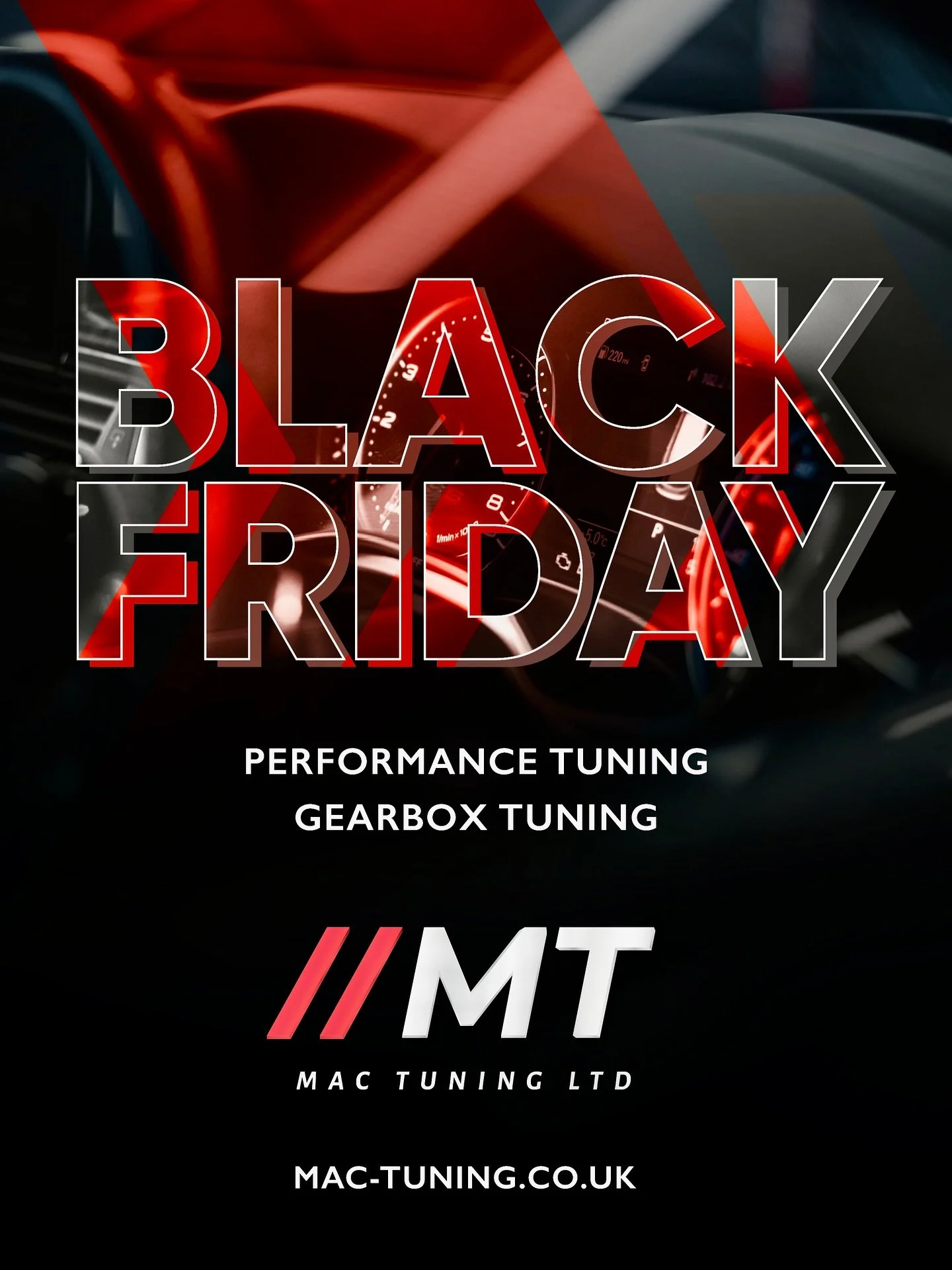 ⚫️ BLACK FRIDAY SALE BEGINS! ⚫️

It&rsquo;s that time of year again and we&rsquo;re back with some huge savings across all of our tuning this month! 

Save up to a massive 50% off when you book in during November. Last year we ran out slots so be qui