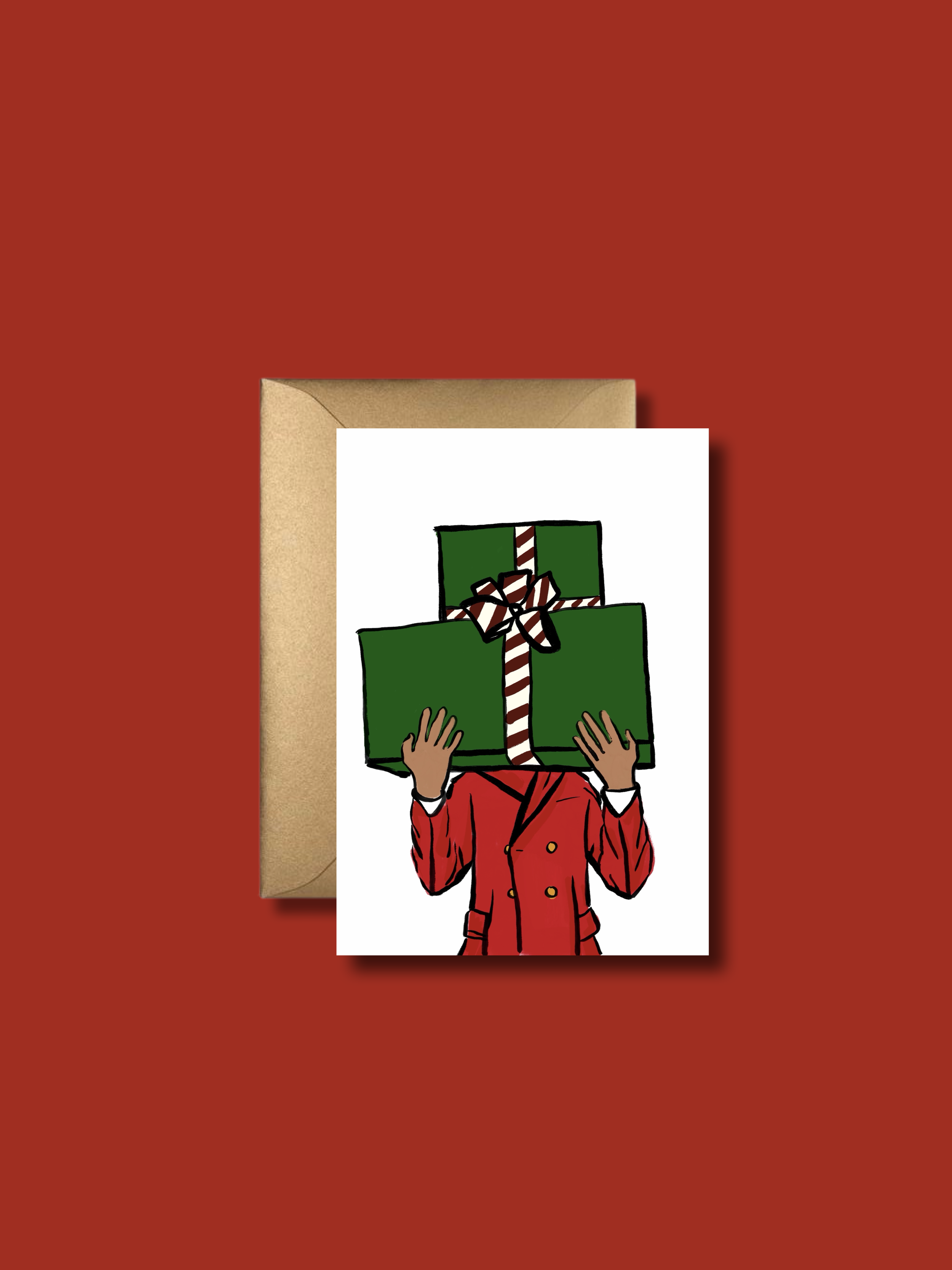 Retro Bell Hop Holiday Cards