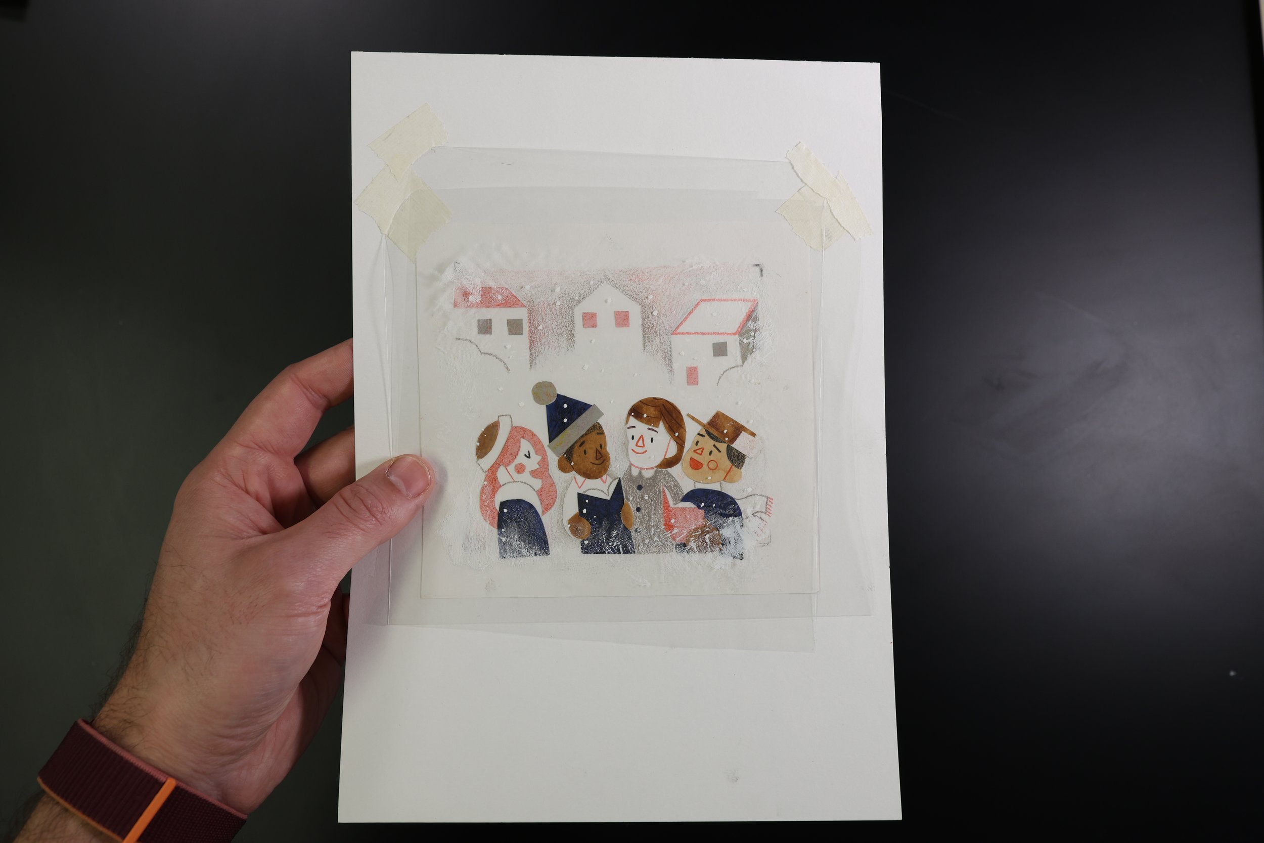 Artwork - Carol Singers