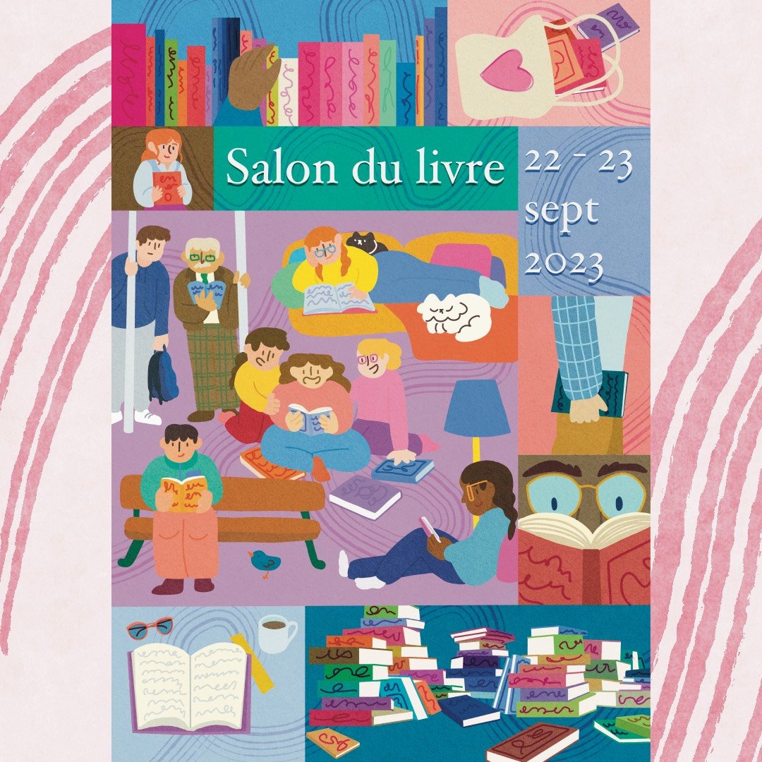 Salon du livre - poster