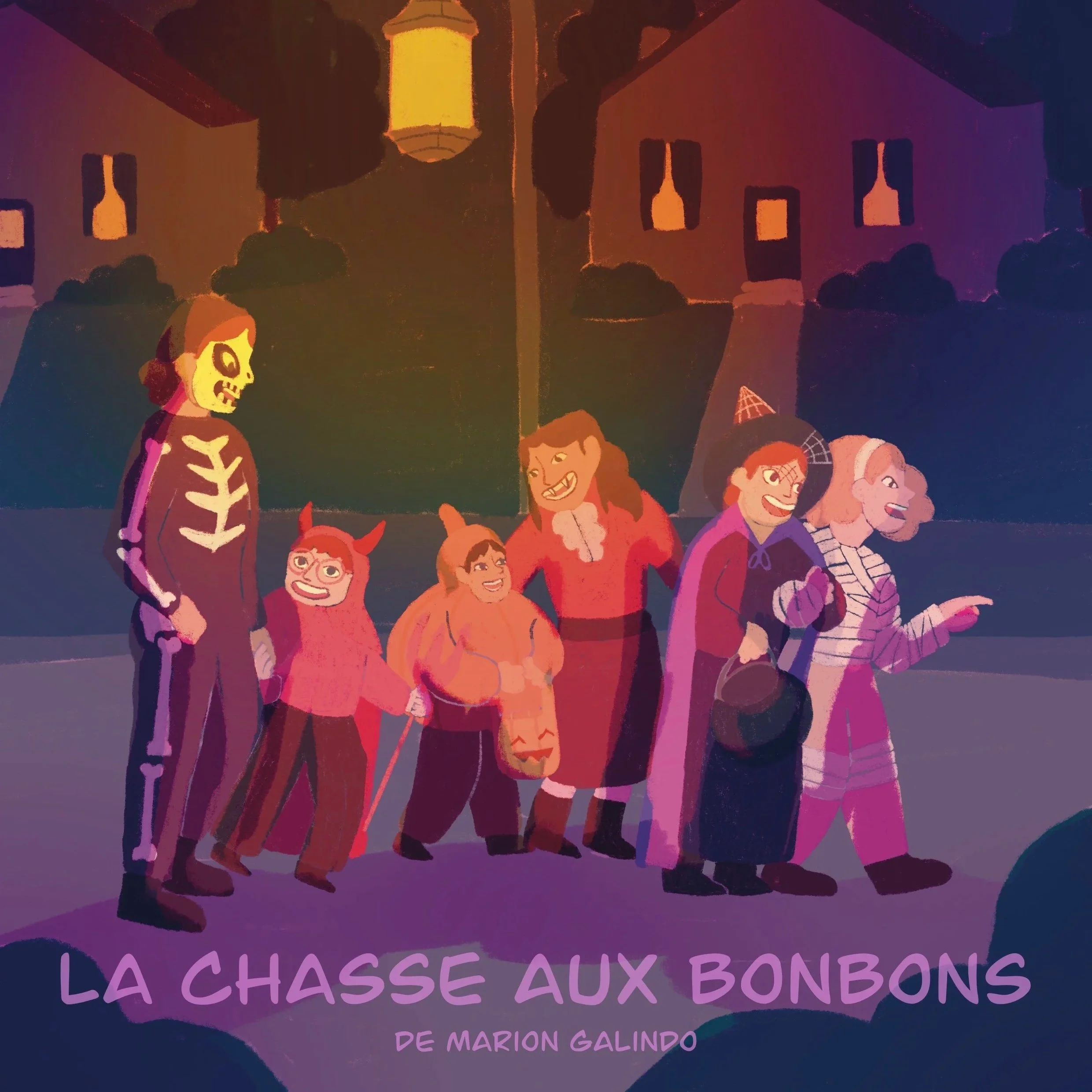 La chasse aux bonbons - livre jeunesse