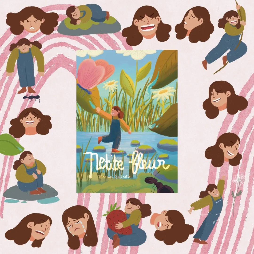 Petite fleur - design personnage