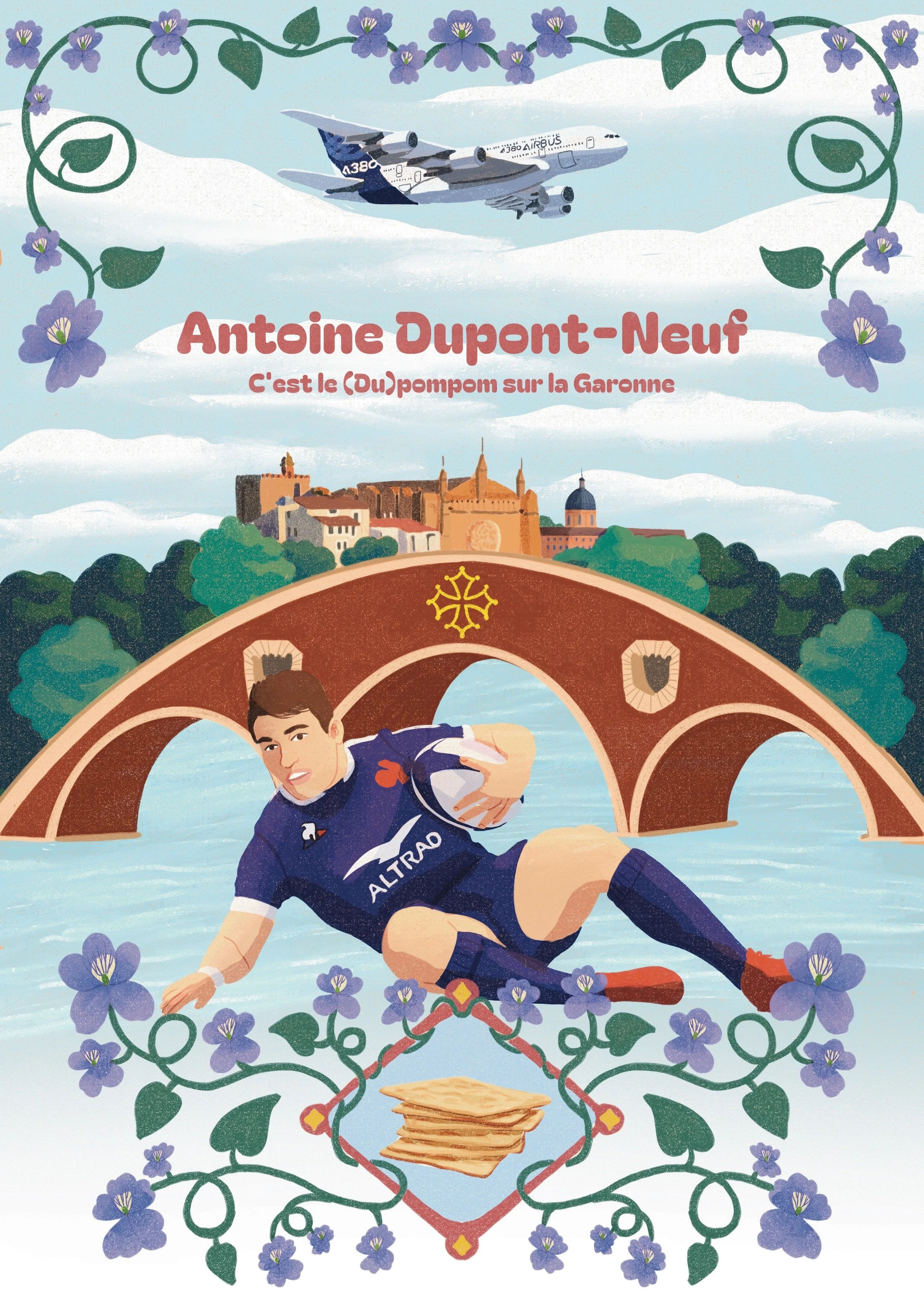 Hommage à Toulouse - Commande affiche
