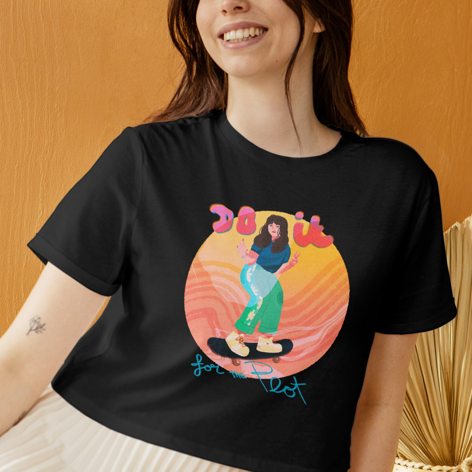 Do it for the plot - T-shirt & stickers