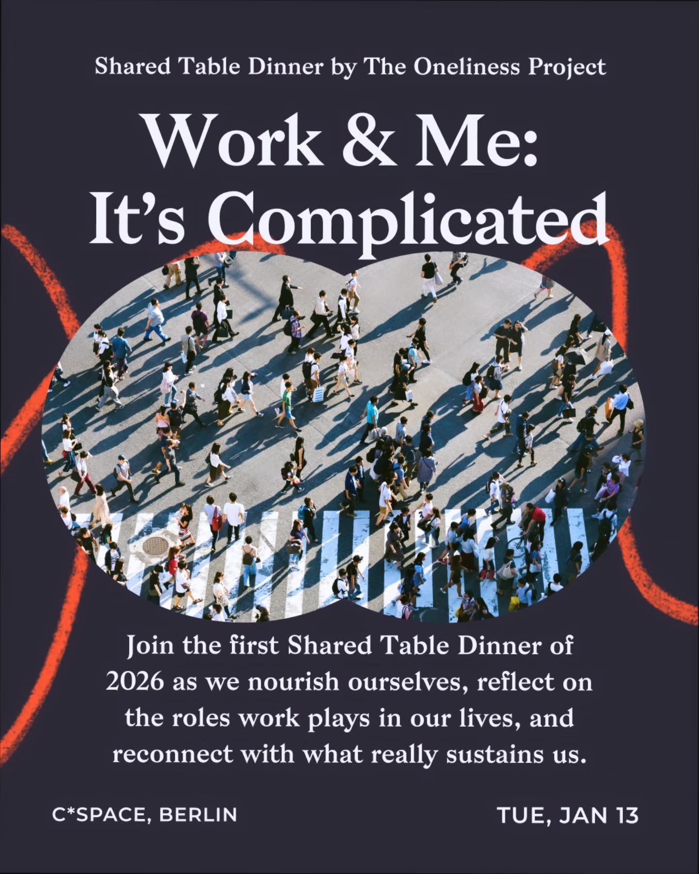 What are your New Year&rsquo;s resolutions when it comes to work? 👀 

Come join our first Shared Table Dinner of 2026 to land together &mdash; reflect, share, and reimagine how we work, relate, and live, in community. 💛 

🗓 Tuesday, January 13 &mi