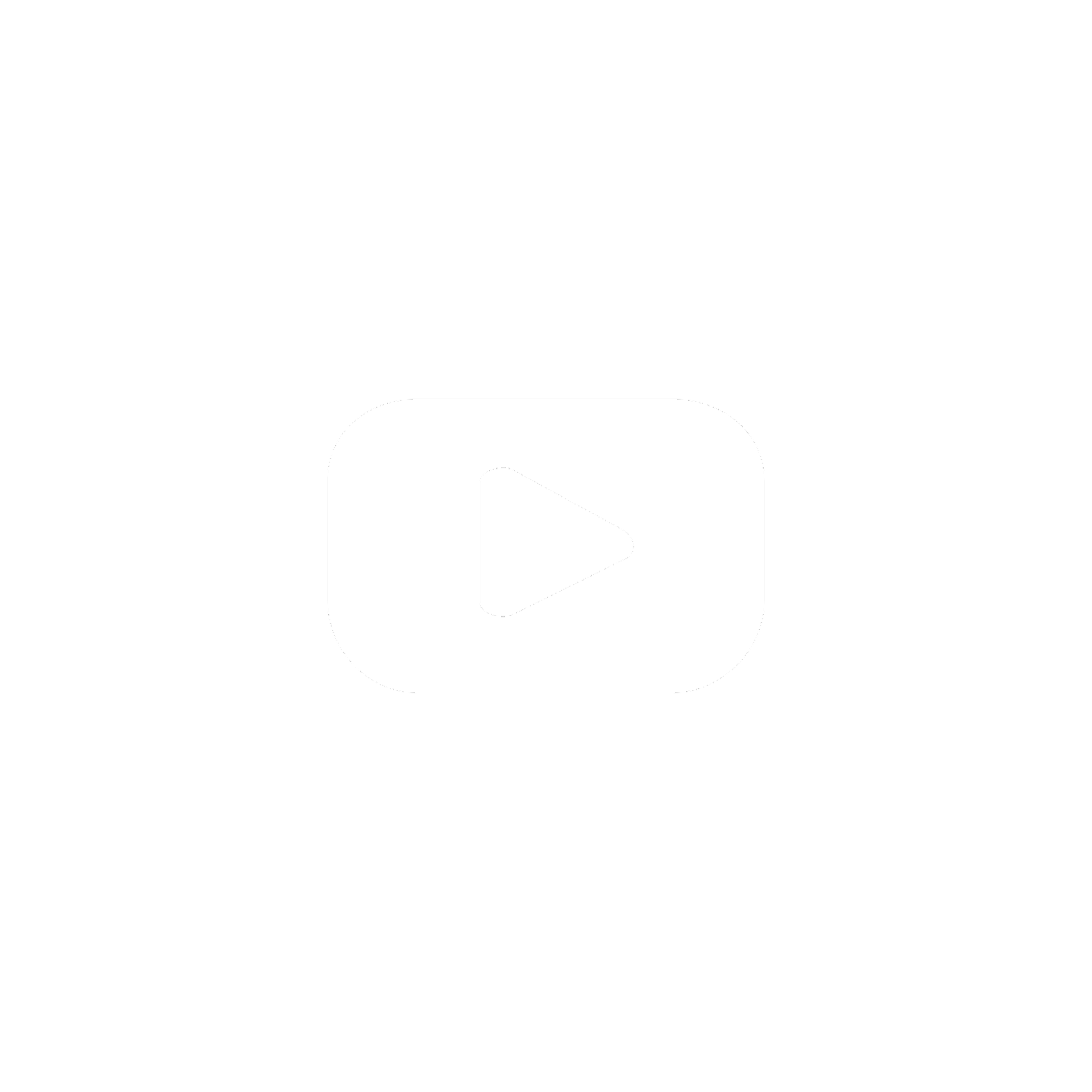 YouTube logo in black and white.