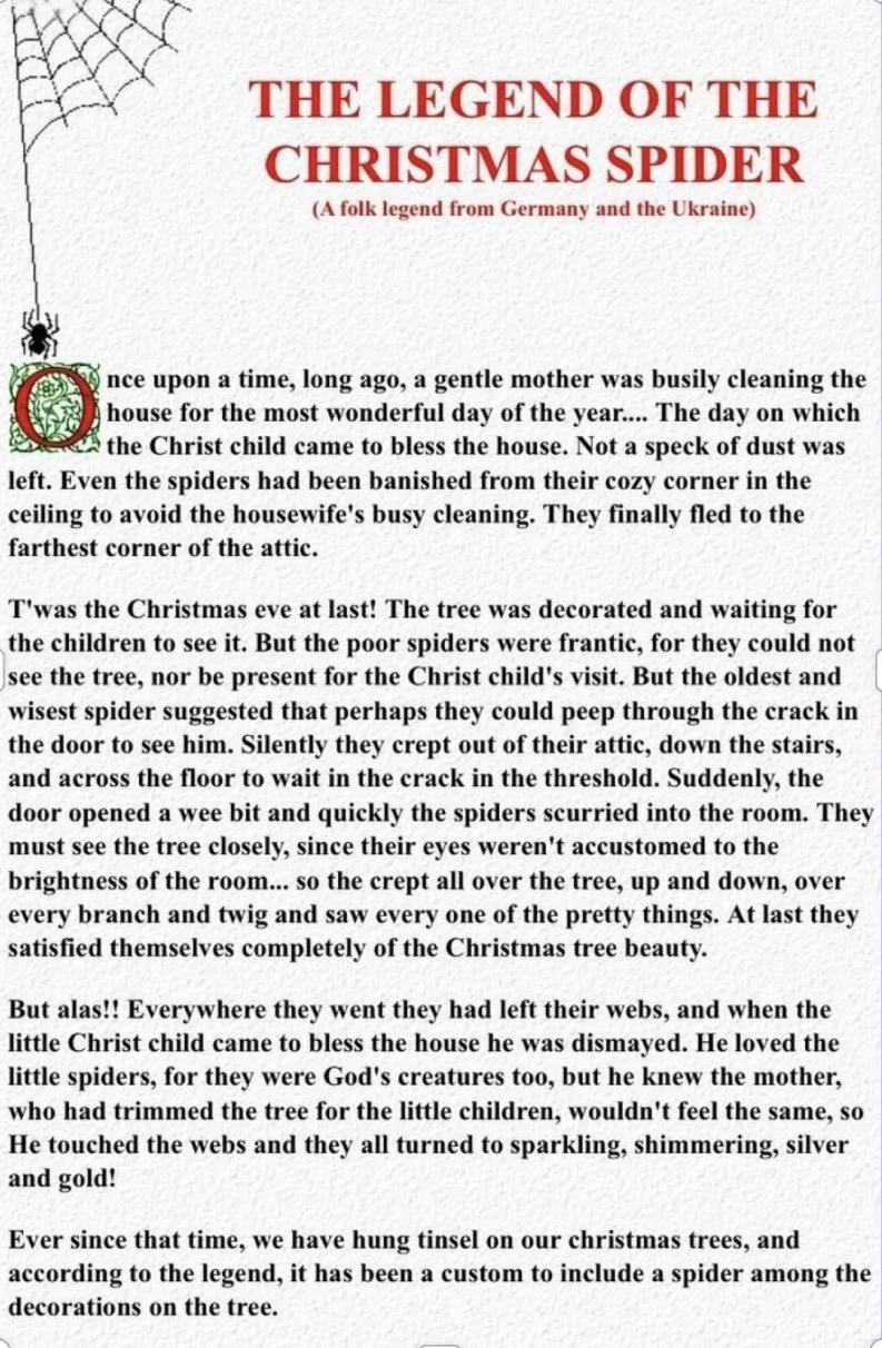 Legend of the Christmas Spider  