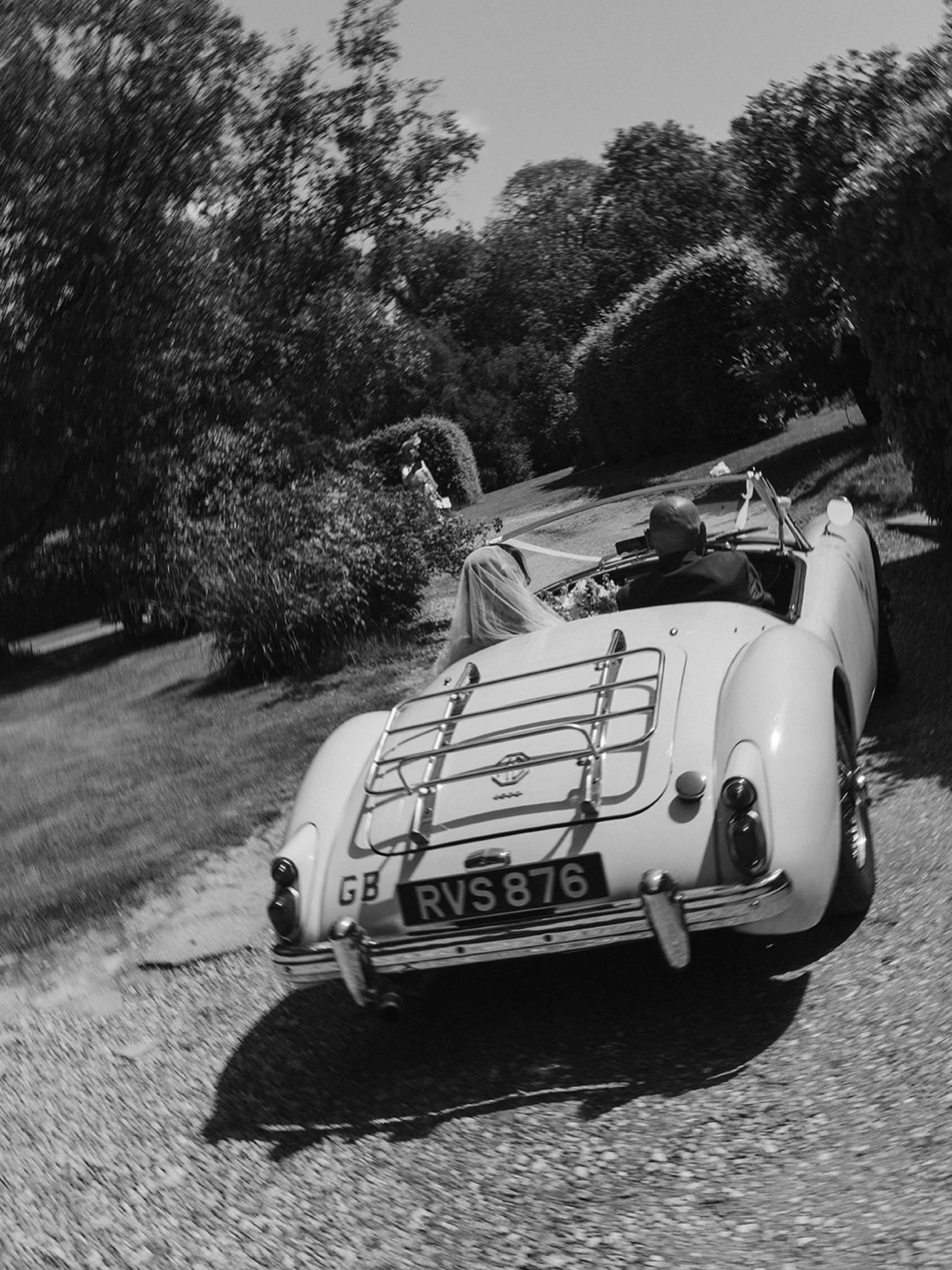 The getaway, Blaze and her dad heading to the church.

#londonweddingphotographer #ukweddingphotographer #cambridgeweddingphotographer #ukweddingphotographers #2026weddings