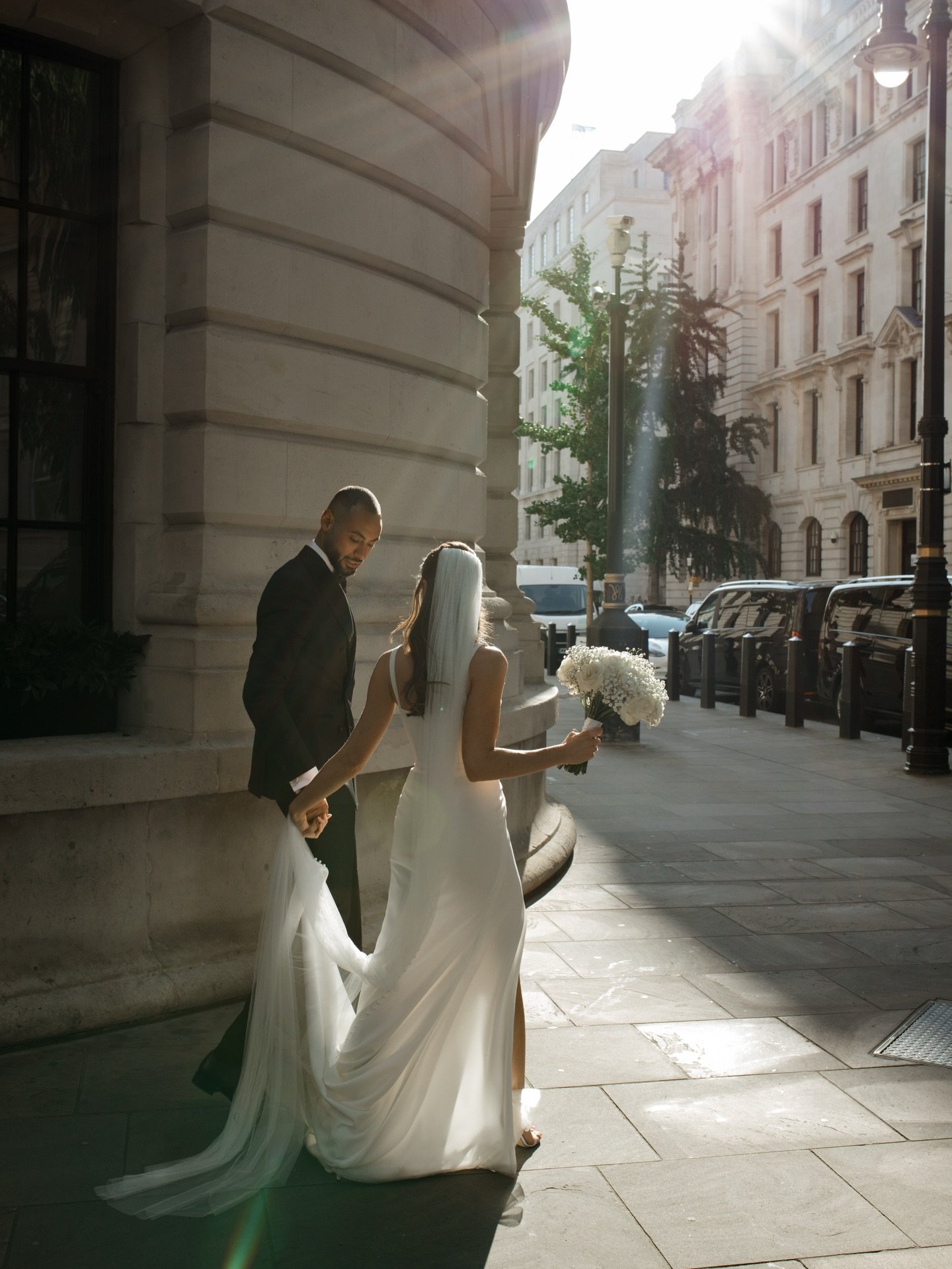 Catherine &amp; Kay got married at the iconic Corinthia, London. Spoilt for choice when you have this view of London on your doorstep! 

#londonwedding #corinthia #londonweddingphotographer #corinthiaweddings #marylebonetownhallwedding