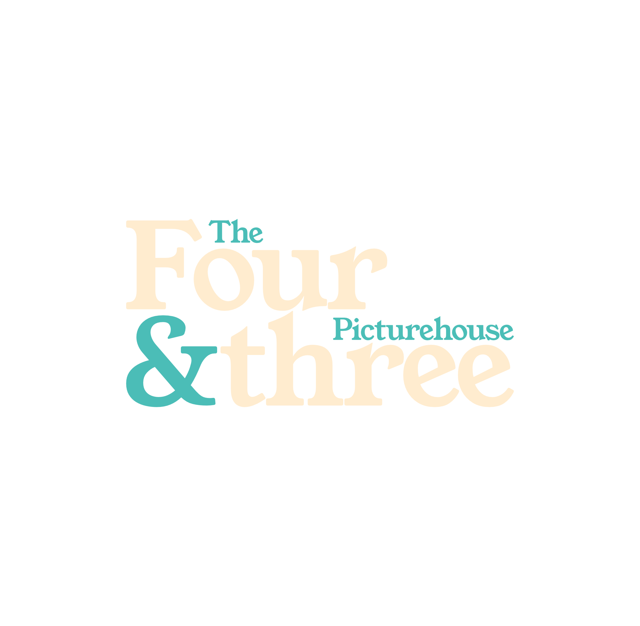Word cloud with text 'The Four Seasons & Thames', with various font sizes and colors on a black background.