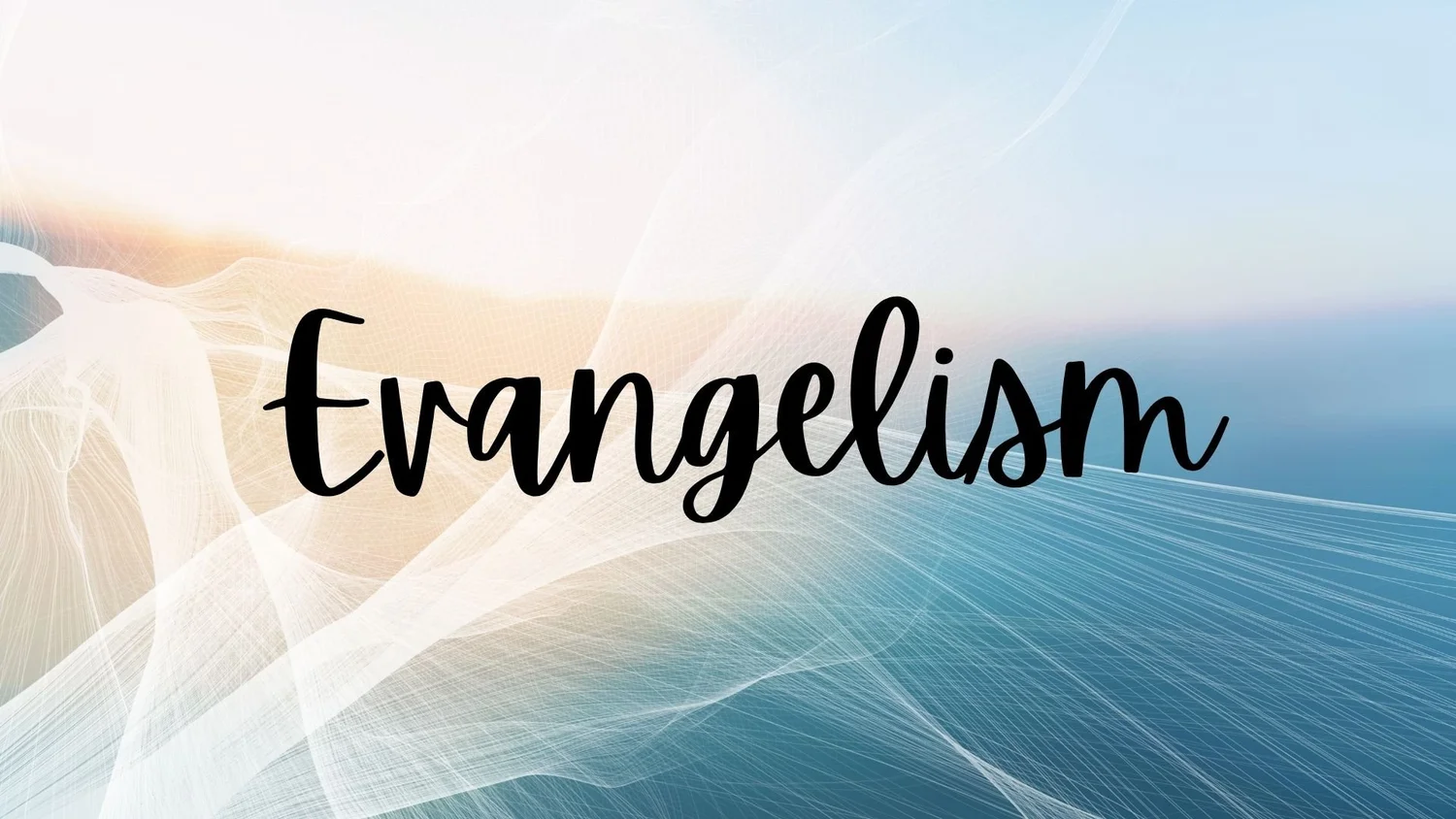 Evangelism:   How to do it episode artwork