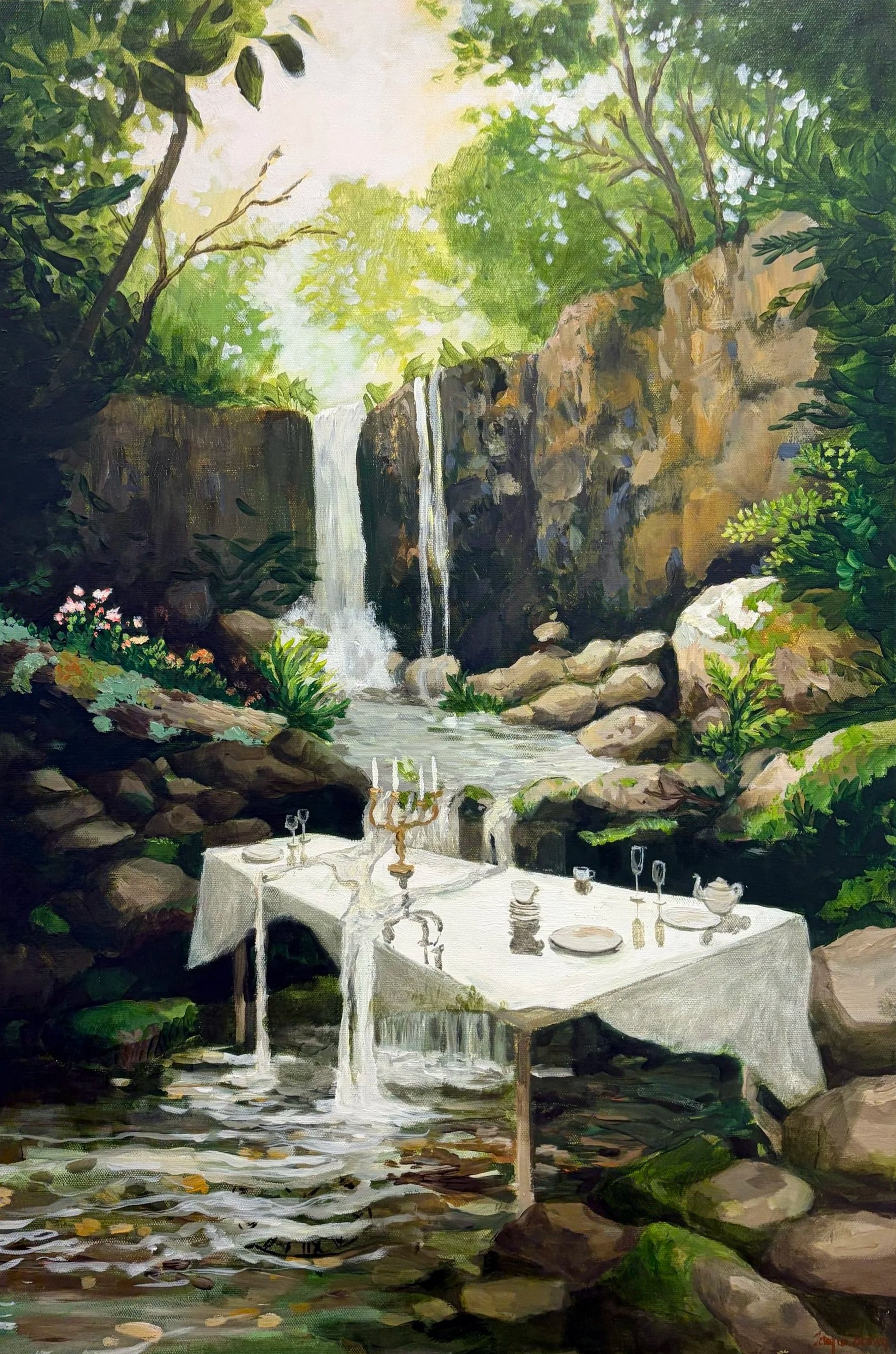 (SOLD) Where waters keep time by Jacqui Brown