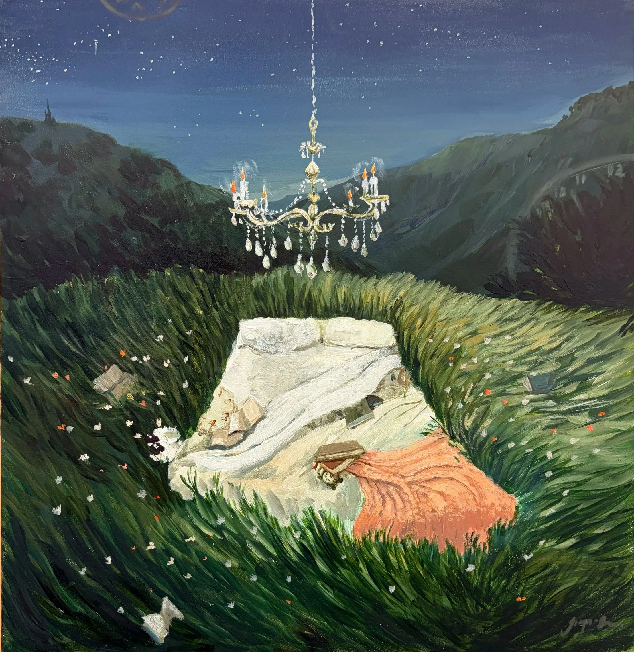 The night sleep never came by Jacqui Brown