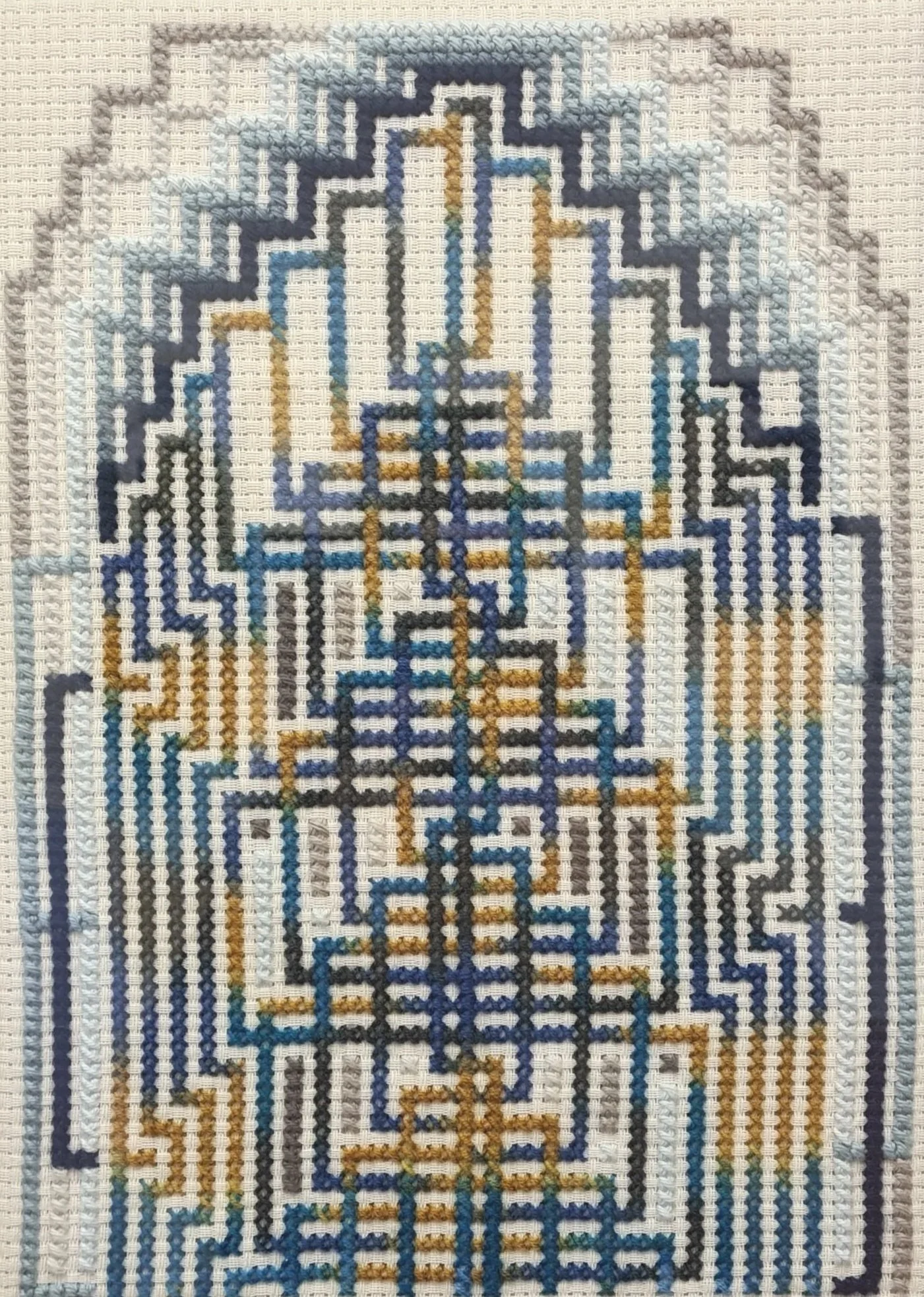 Cerulean Labyrinth by Kate Tribe