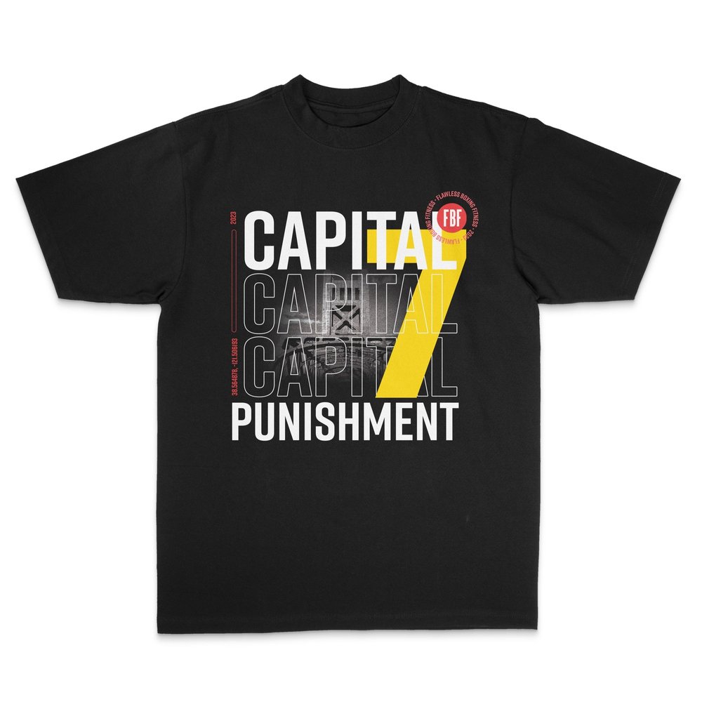 Capital Punishment 7 Elite Shirt — Flawless Boxing & Fitness