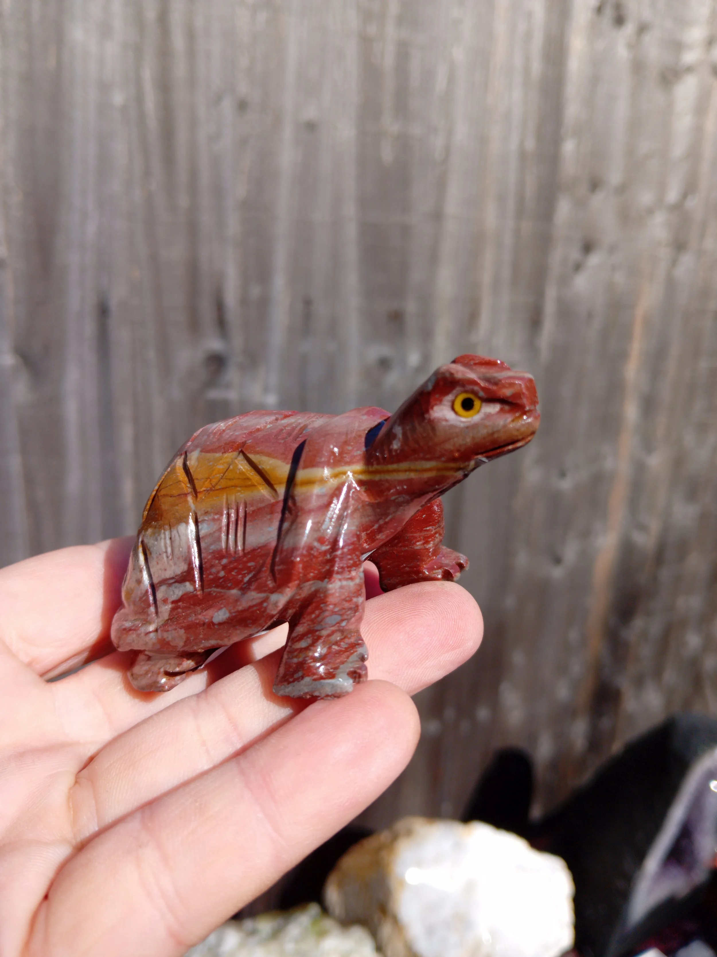Tortoise Soapstone Animal Carving