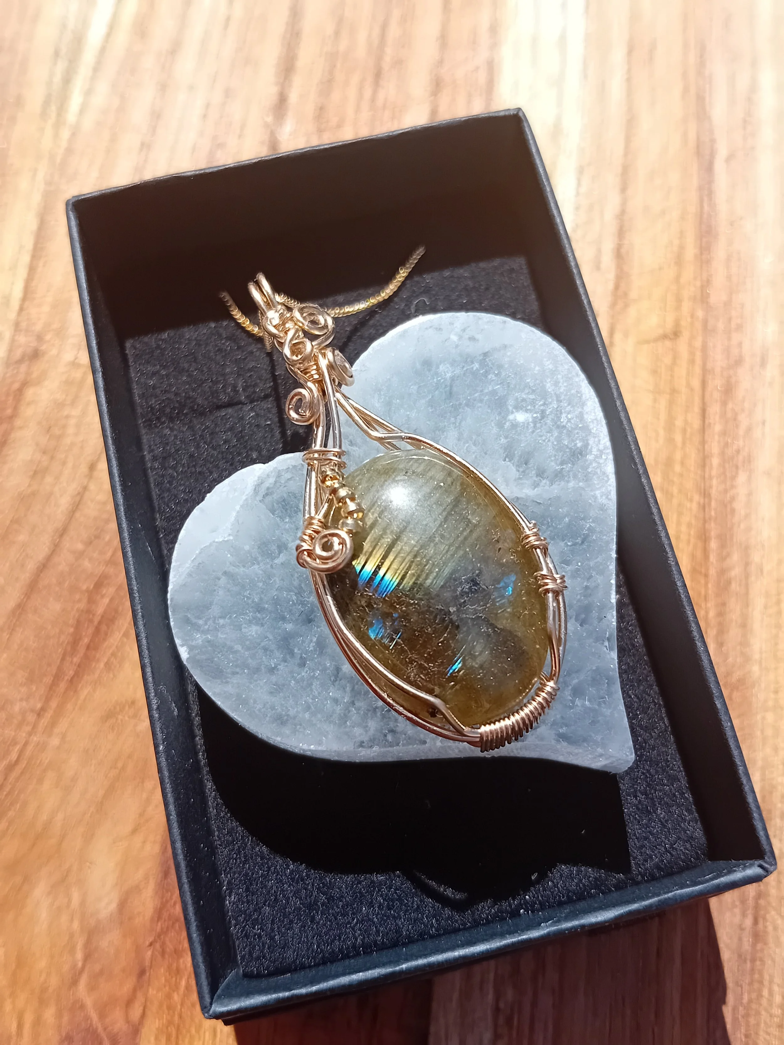 Labradorite 14ct Gold Filled Necklace