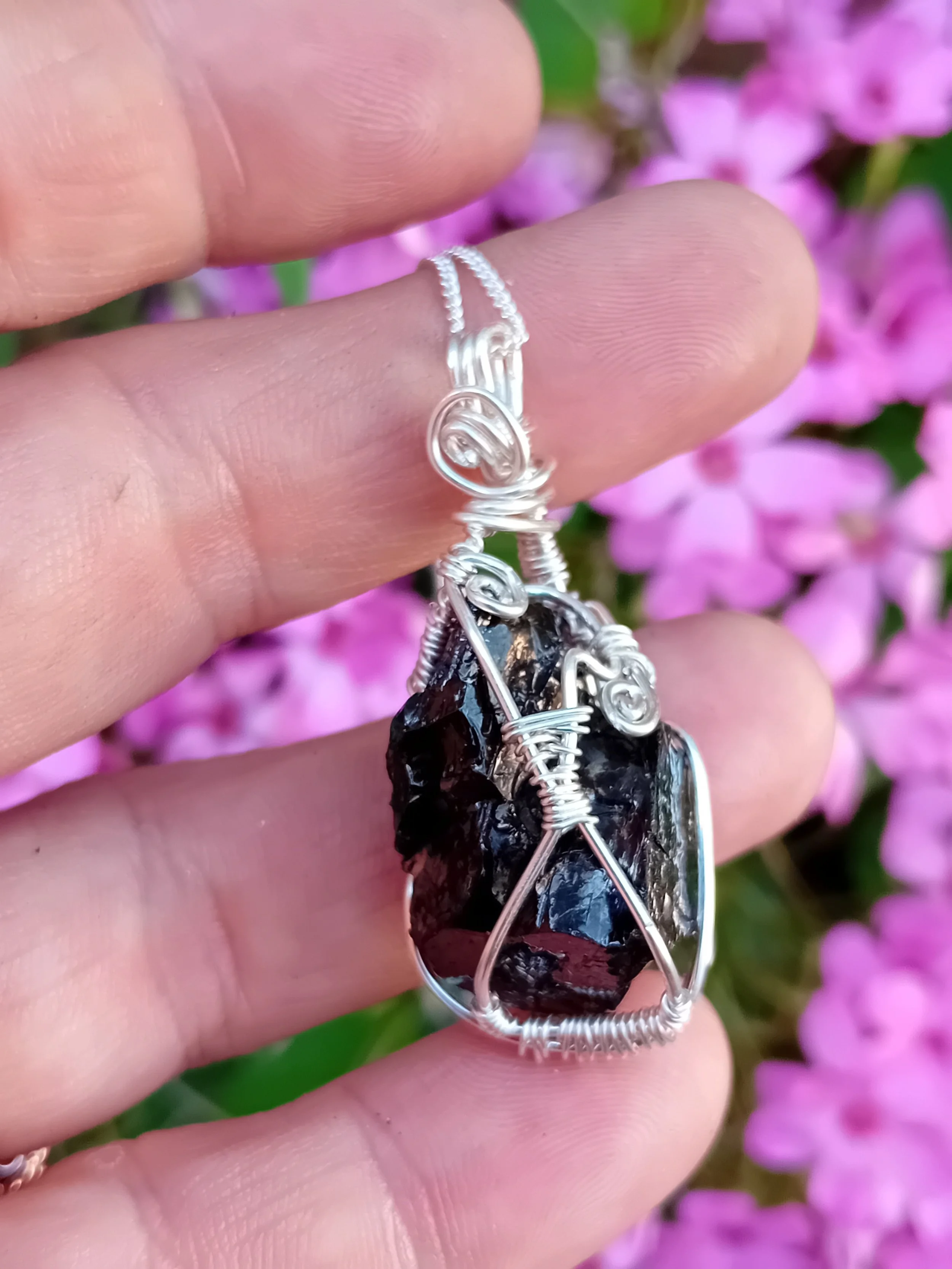 Elite Shungite Sterling Silver Necklace