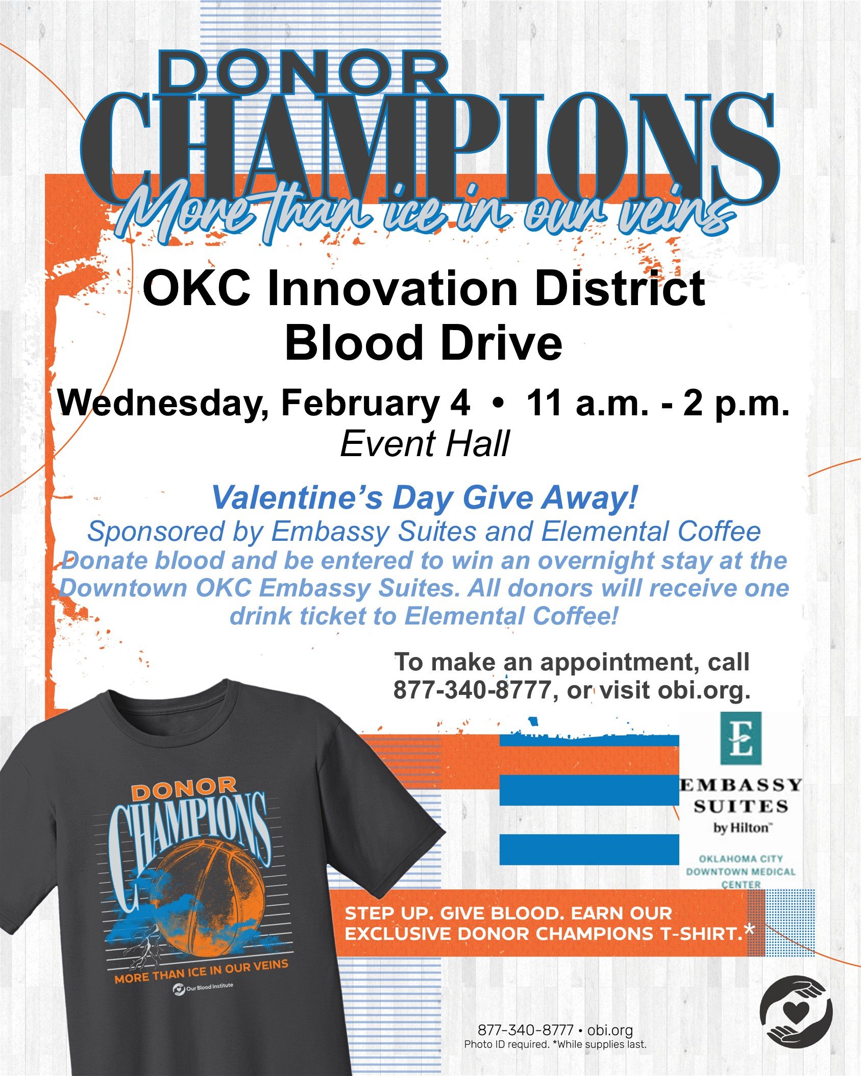 OKCID x OBI Blood Drive